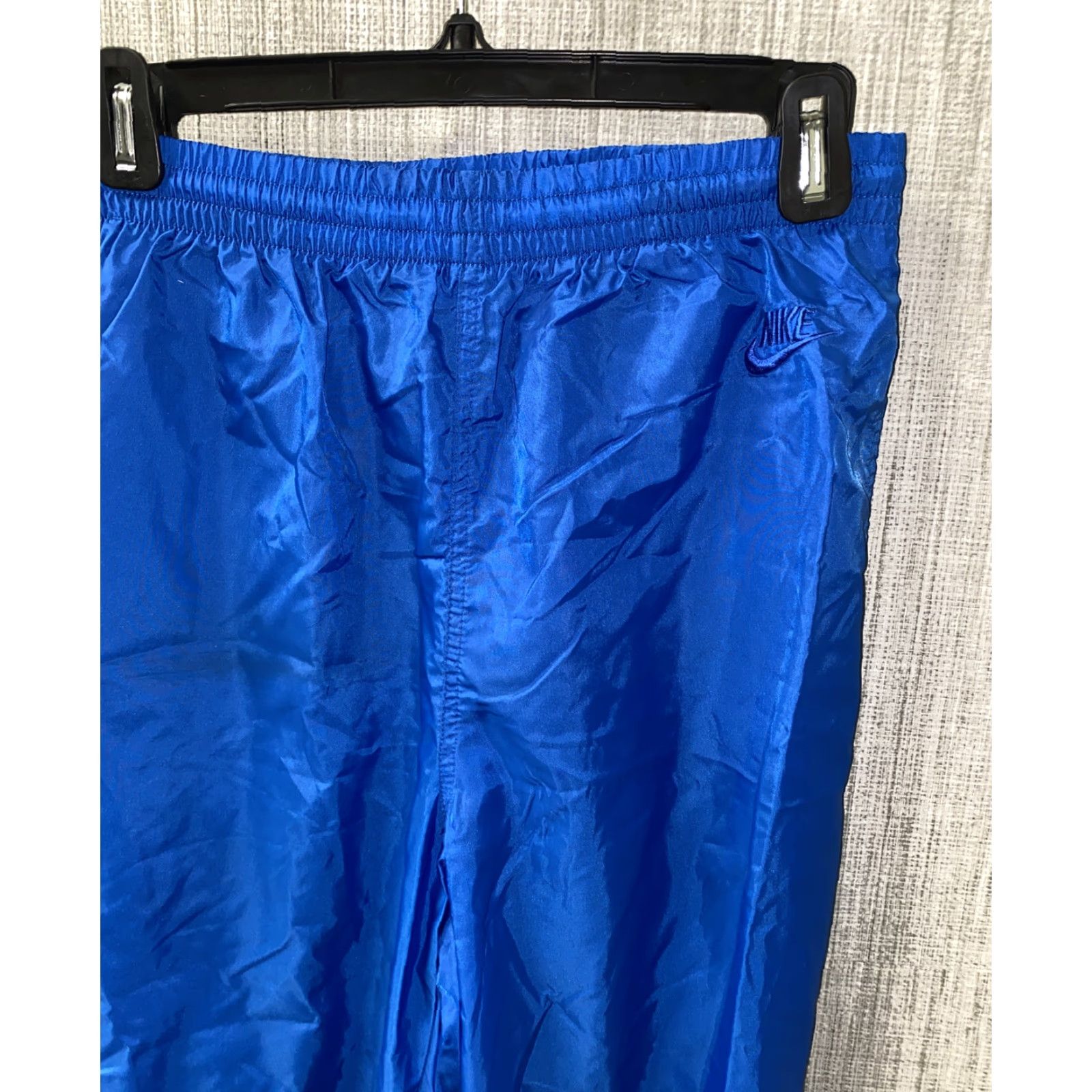 Nike Nike Athletic Pants Mens Track Pants Nylon Blue M Regular Inseam 32 Hiking Athletic Wear Size US 31 - 2 Thumbnail
