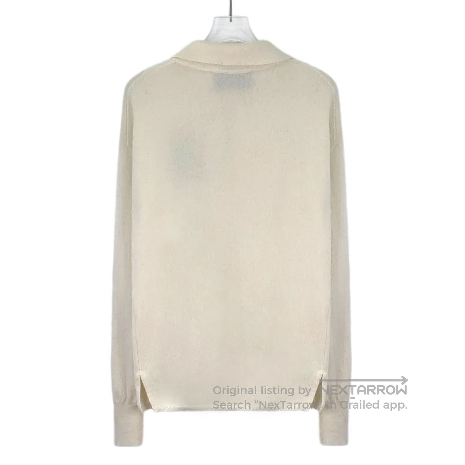 Gucci Guicci Beige Rabbit Embroidered Wool Lapel Single Breasted Size US XS / EU 42 / 0 - 2 Thumbnail