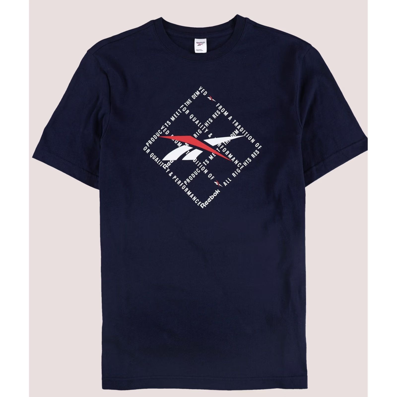 Reebok Reebok Mens Logo Graphic T-Shirt blueredwhite M Size US M / EU 48-50 / 2 - 1 Thumbnail