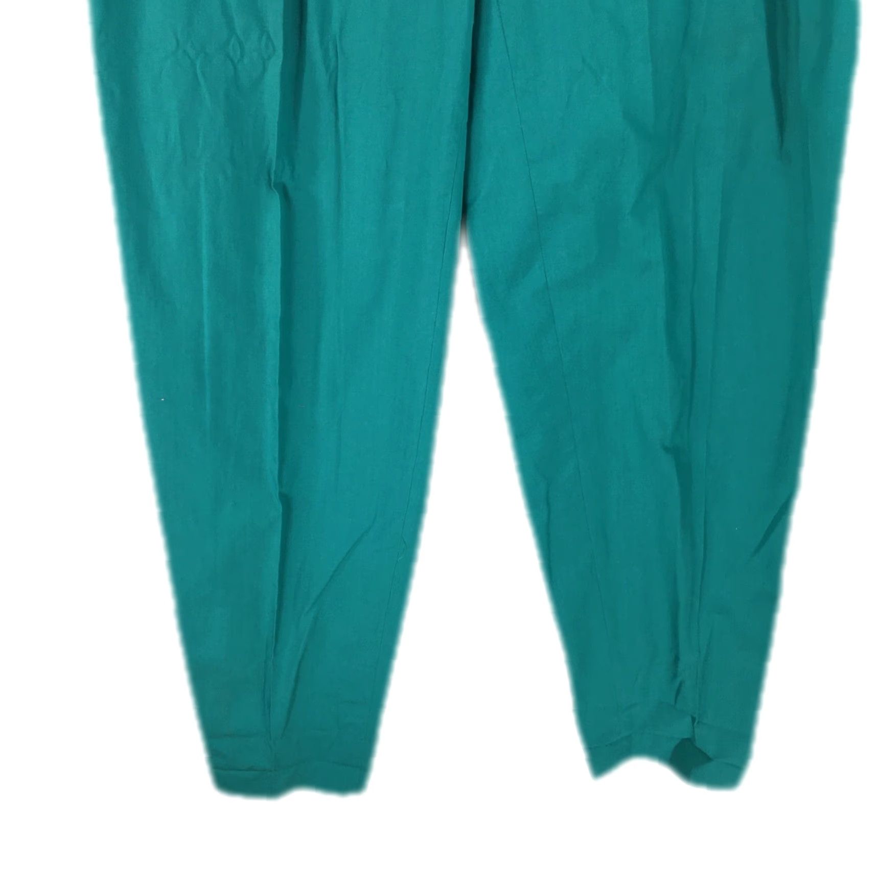 Ford VINTAGE Charlotte Ford Tulip Dress Pants Womens Size 12 Green Pleated 30X33 Size 34" / US 12 / IT 48 - 5 Thumbnail