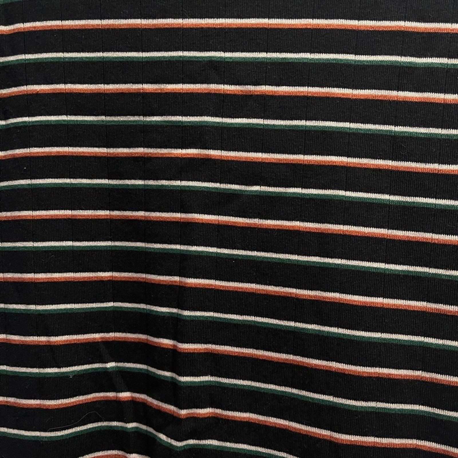BP. BP Nordstrom Dani Black Multi Stripe Mock Neck Knit Bodysuit Size XL / US 12-14 / IT 48-50 - 6 Thumbnail