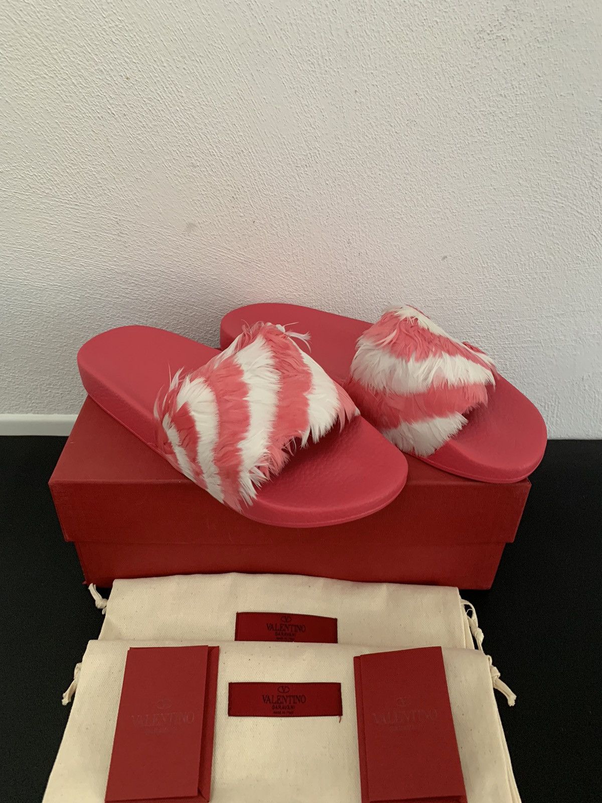Valentino Valentino Garavani "Do Feather" Sandals Size US 10 / IT 40 - 6 Thumbnail