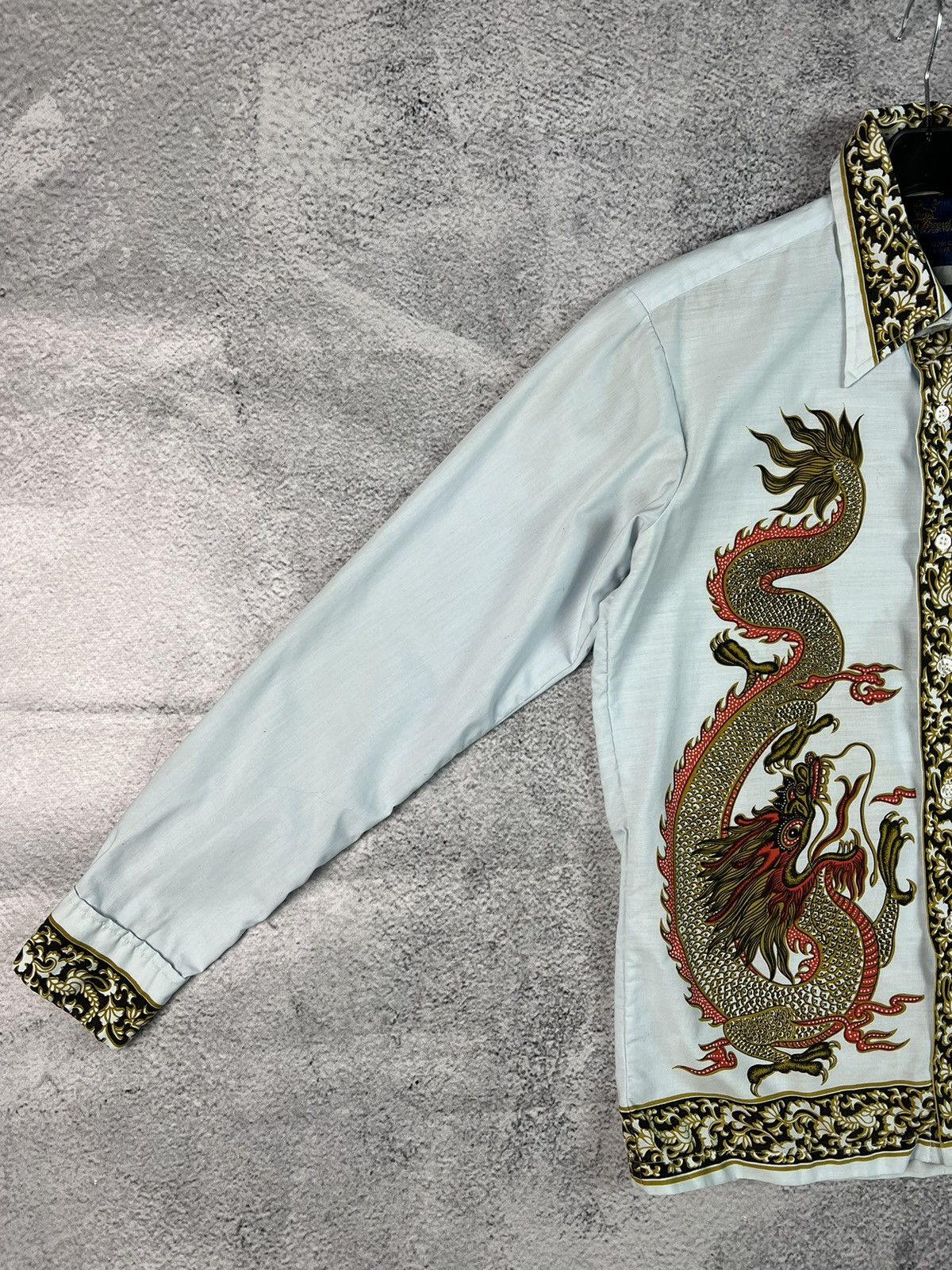 Vintage Vintage Avant Garde long sleeve shirt dragon Size US M / EU 48-50 / 2 - 5 Thumbnail