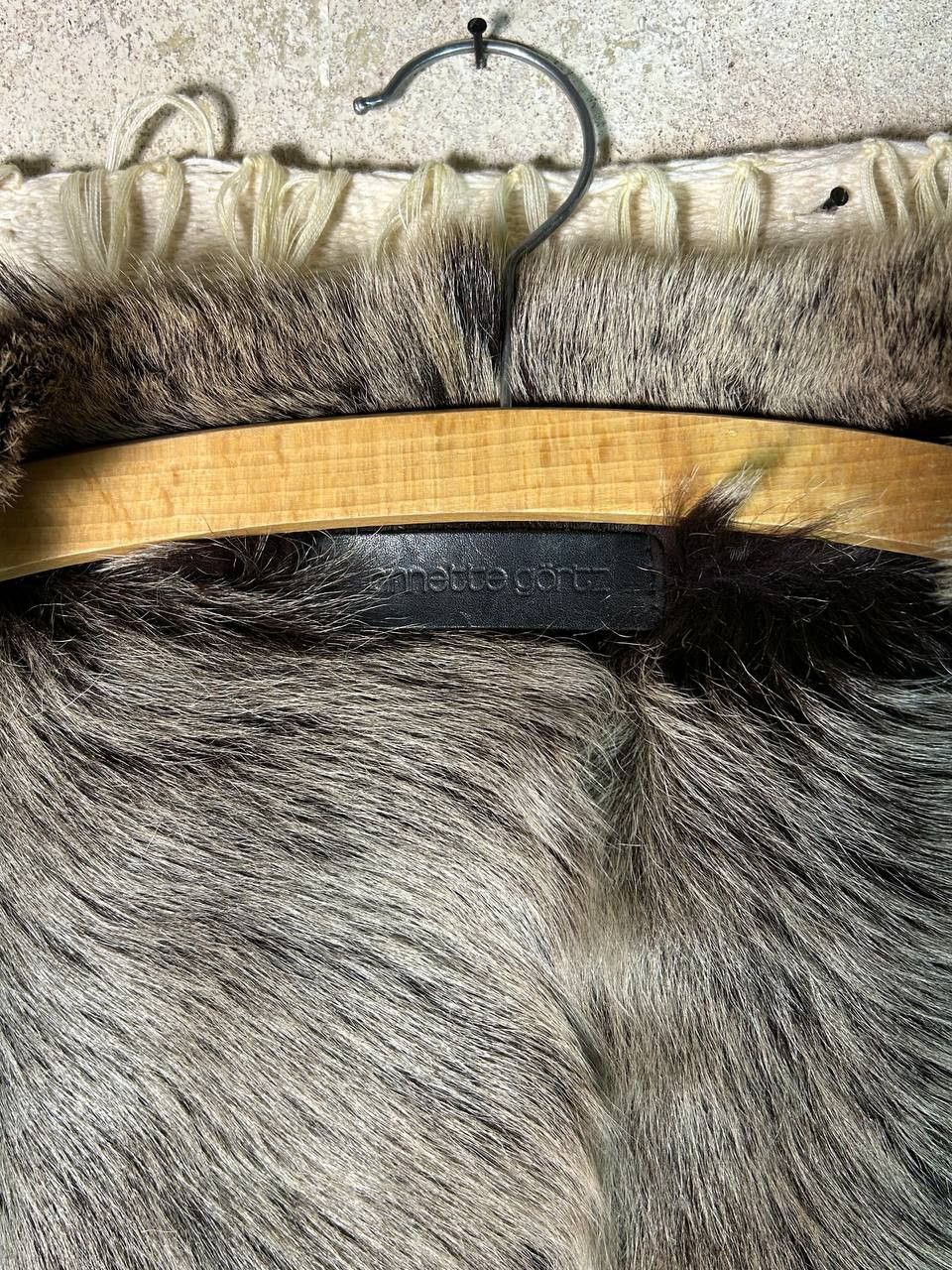 Annette Gortz Annette Görtz Fur & Leather Coat Real Fur AvantGarde EU36 Size S / US 4 / IT 40 - 11 Thumbnail