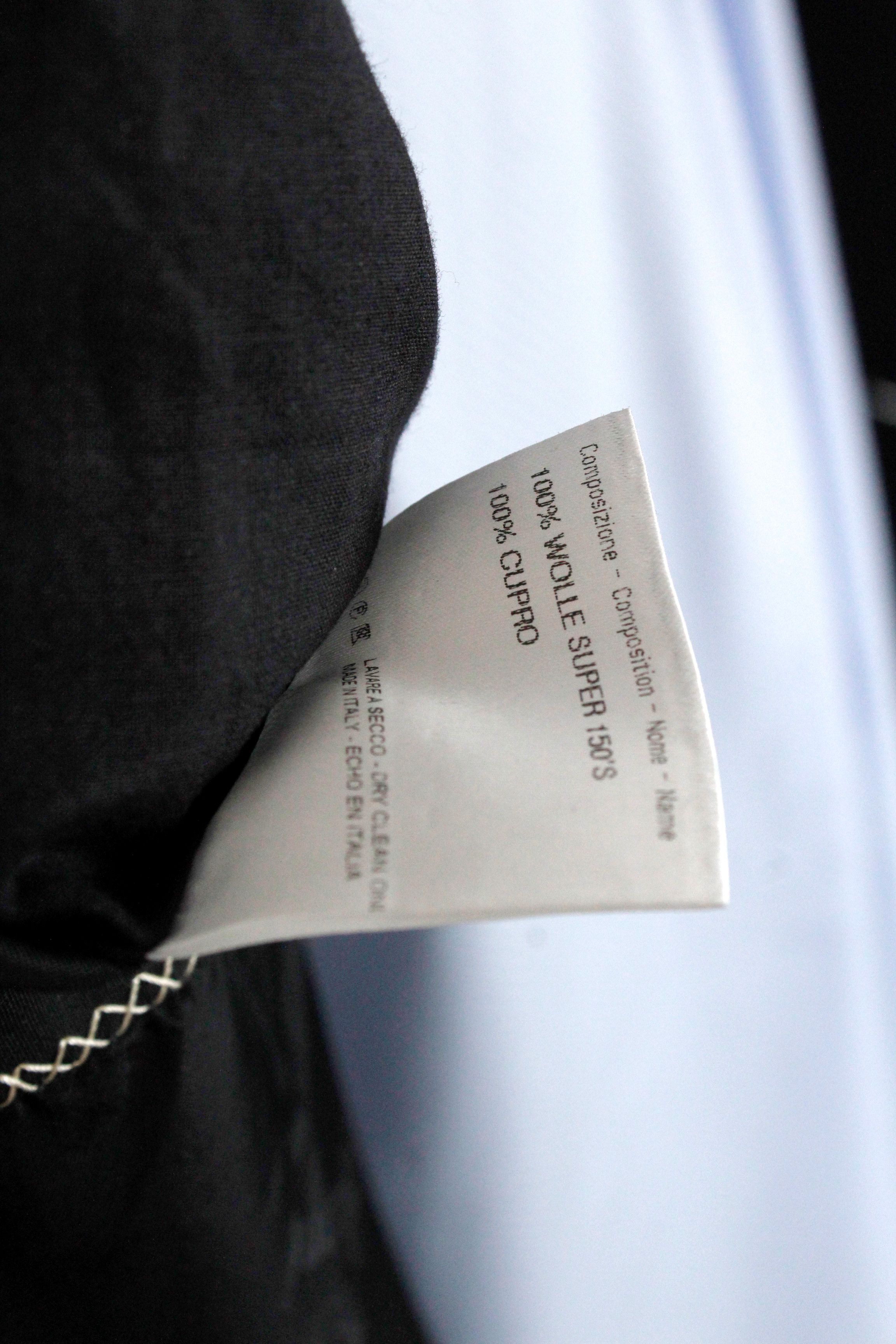 Brioni Brioni Parigi Black Striped Wool 150s Blazer Jacket Size US L / EU 52-54 / 3 - 11 Thumbnail
