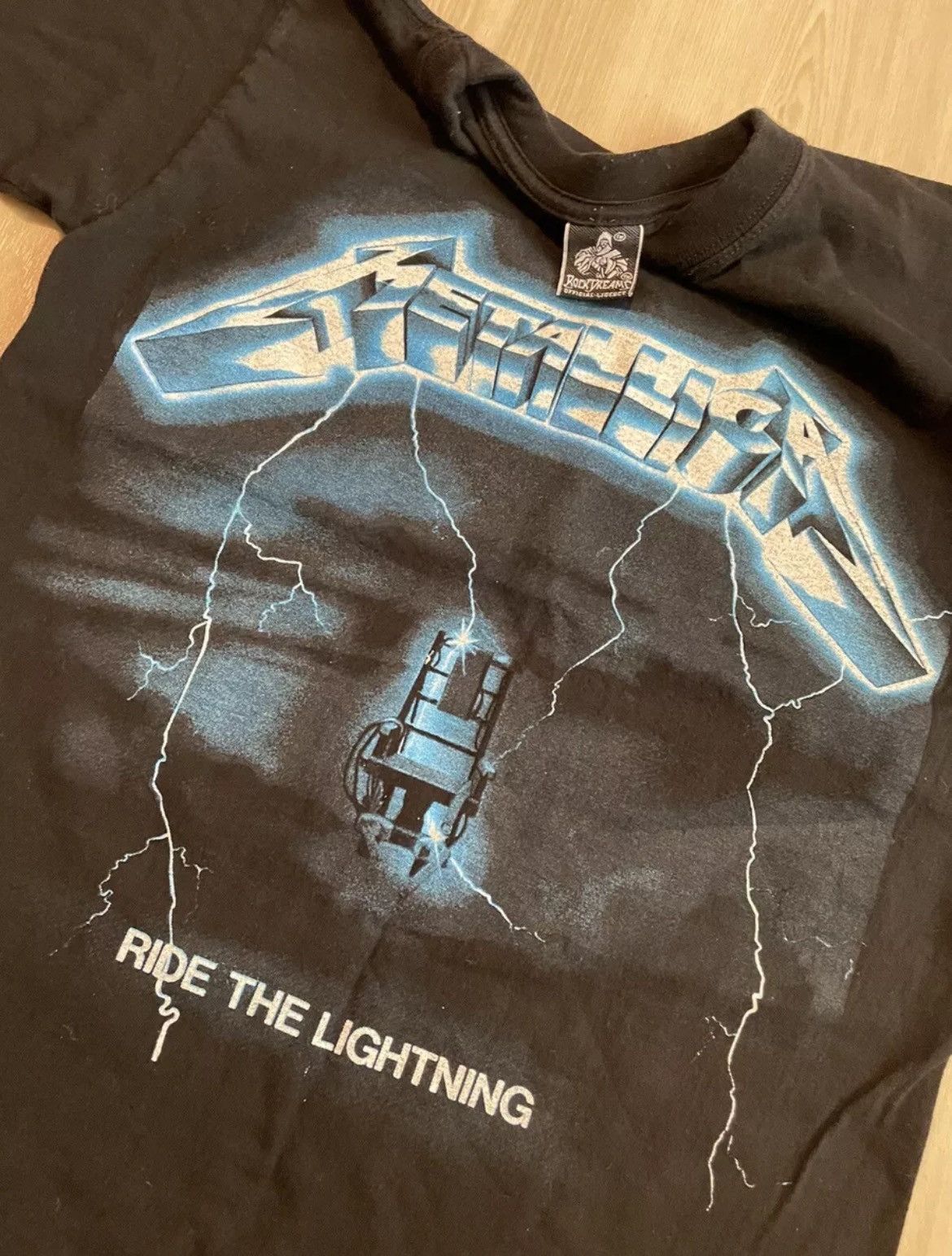 Band Tees × Vintage Vintage Metallica Ride The Lightning Mexican Boot Mens Small Size US S / EU 44-46 / 1 - 2 Thumbnail