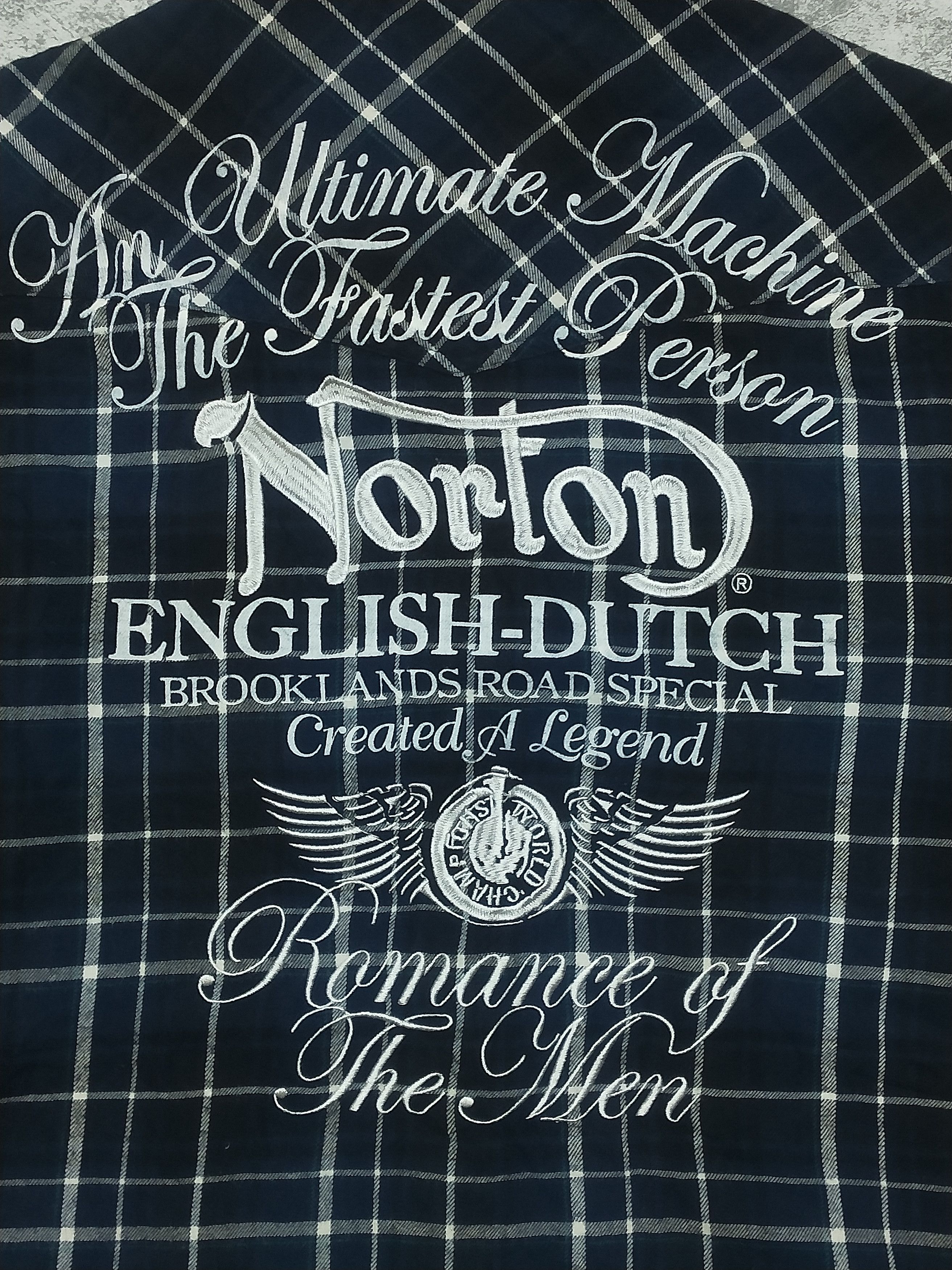 Indian Motorcycle × Norton × Vintage Vintage Norton Western Plaid Size US M / EU 48-50 / 2 - 5 Thumbnail