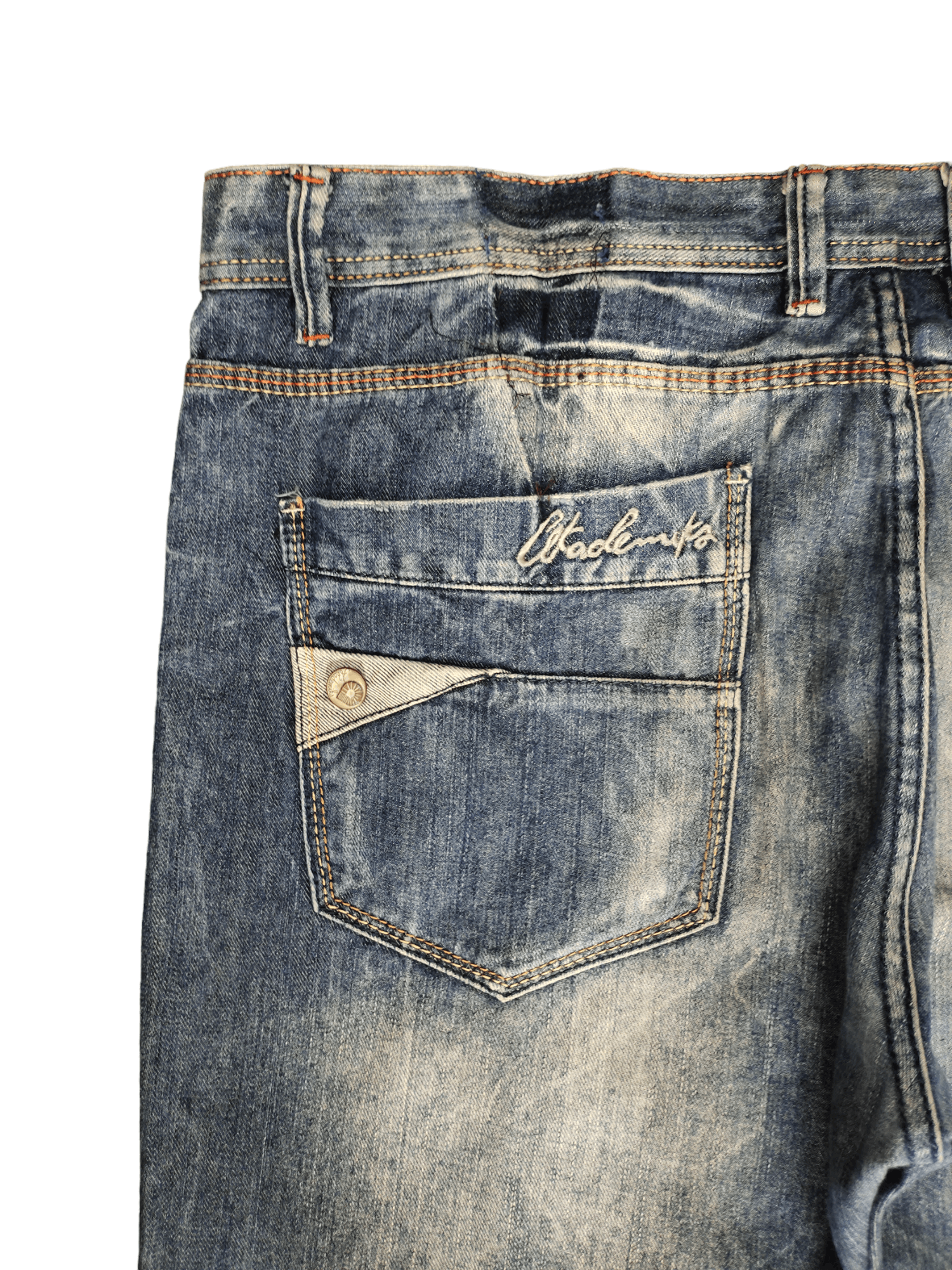 Akademiks Baggy Jeans Akademiks Lot 009 Denim Wide Loose Leg Jnco Size US 40 / EU 56 - 16 Thumbnail