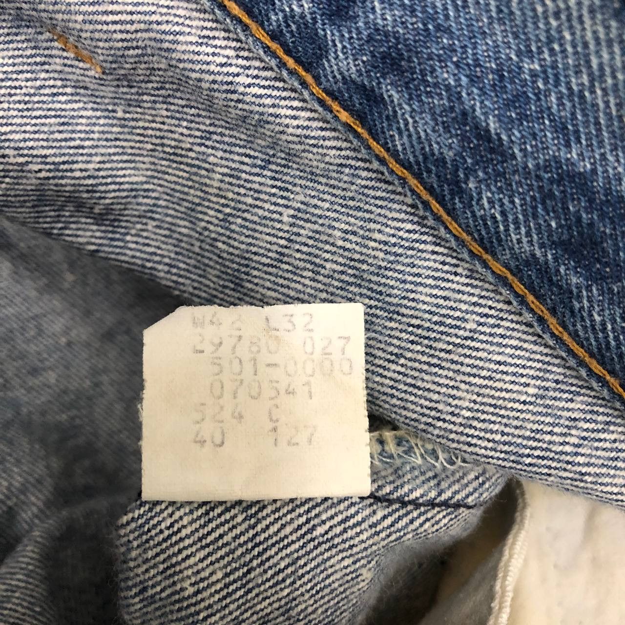 Levi's P778 VTG 501 made in usa LEVI'S JEANS RIPPED Size US 38 / EU 54 - 13 Thumbnail