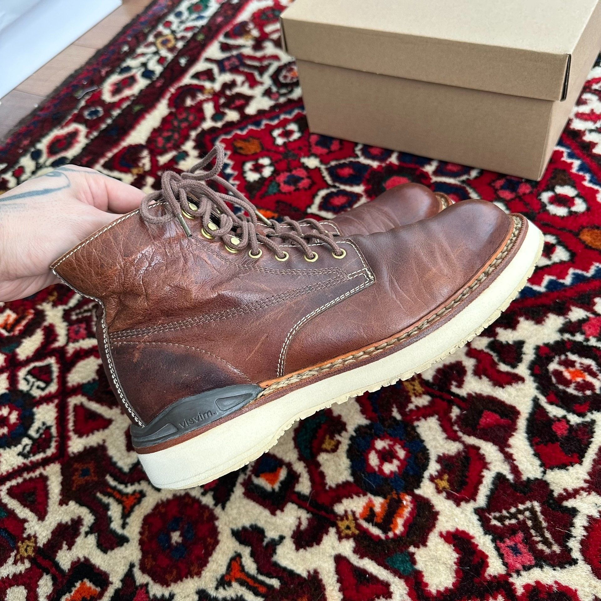 Visvim visvim 12AW Virgil Double Stitch Boots Size US 8 / EU 41 - 2 Thumbnail