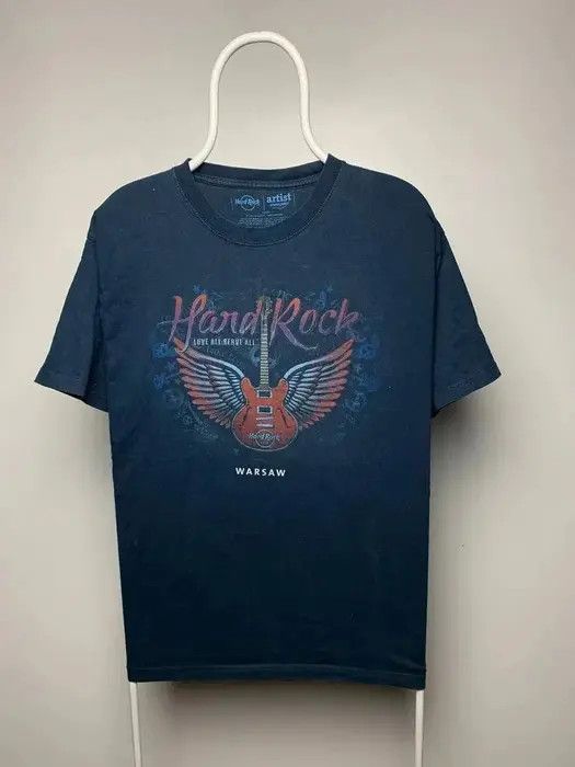 Hard Rock Cafe Hard rock T-shirt vintage rock T-shirt size L navy Size US L / EU 52-54 / 3 - 1 Thumbnail