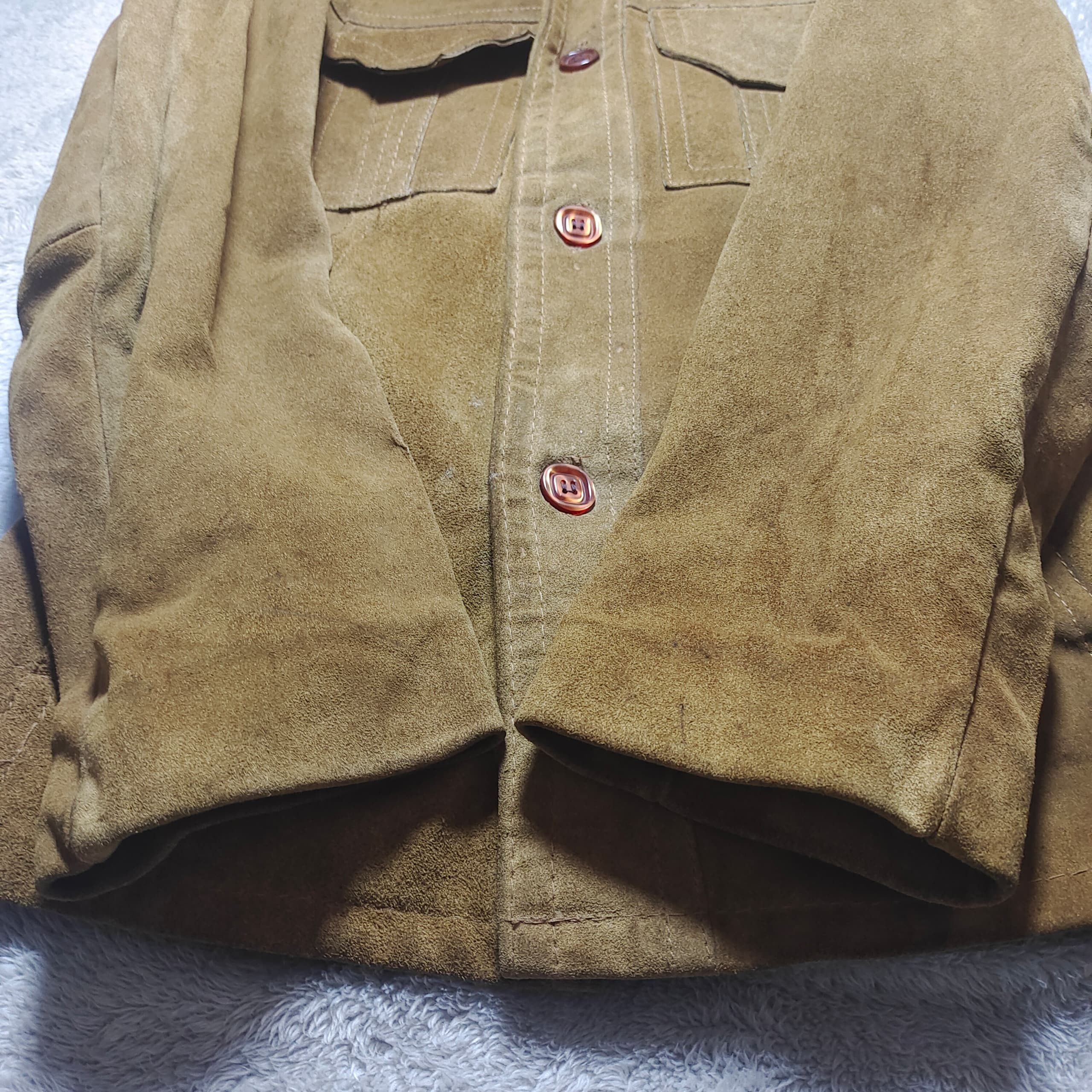 Genuine Leather VINTAGE 70'S MARK IV LINED LEATHER JACKET SIZE 36 Size US XXS / EU 40 - 9 Thumbnail