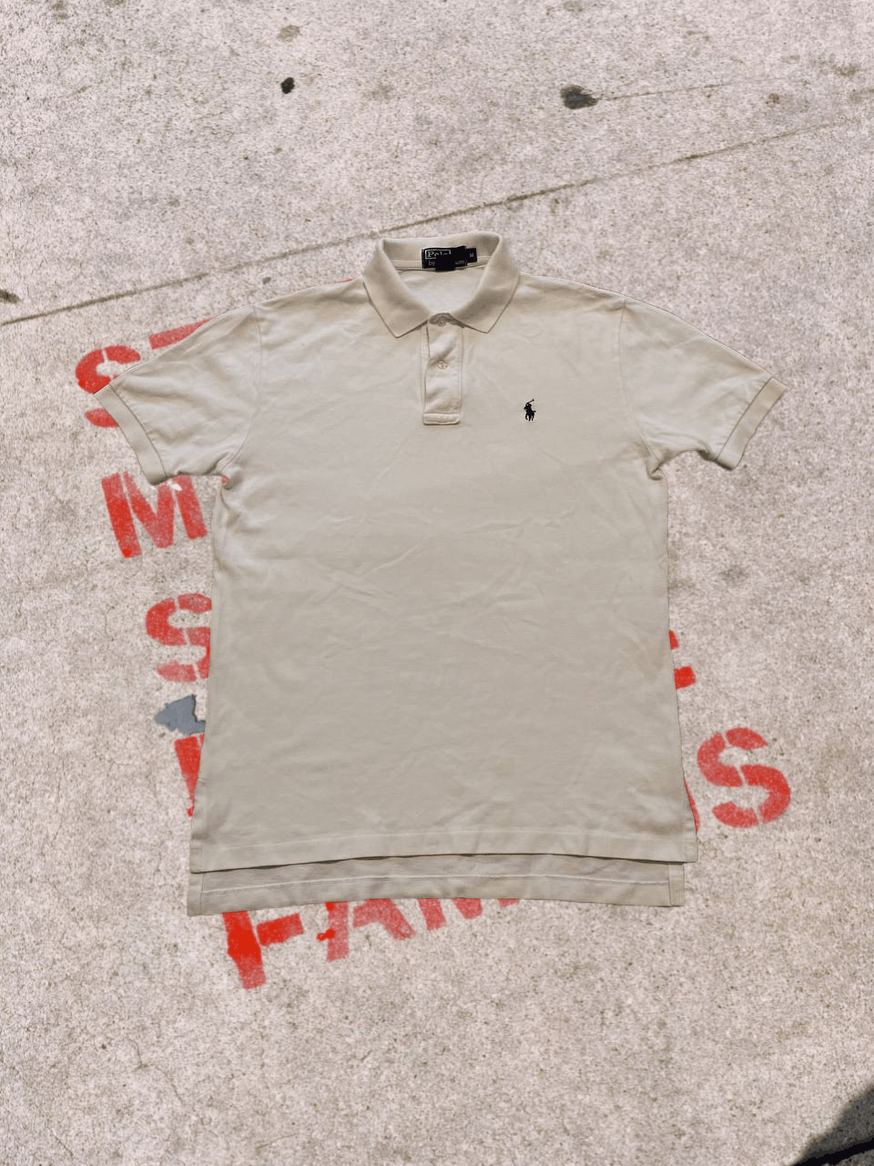 Polo Ralph Lauren Vintage Polo Ralph Lauren Tennis White Polo Golf Shirt Size US M / EU 48-50 / 2 - 1 Thumbnail