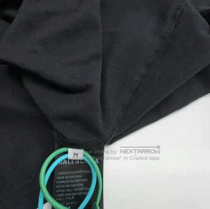 Balenciaga Balenciaga Blue Logo Loose Fit T. Size US M / EU 48-50 / 2 - 4 Thumbnail