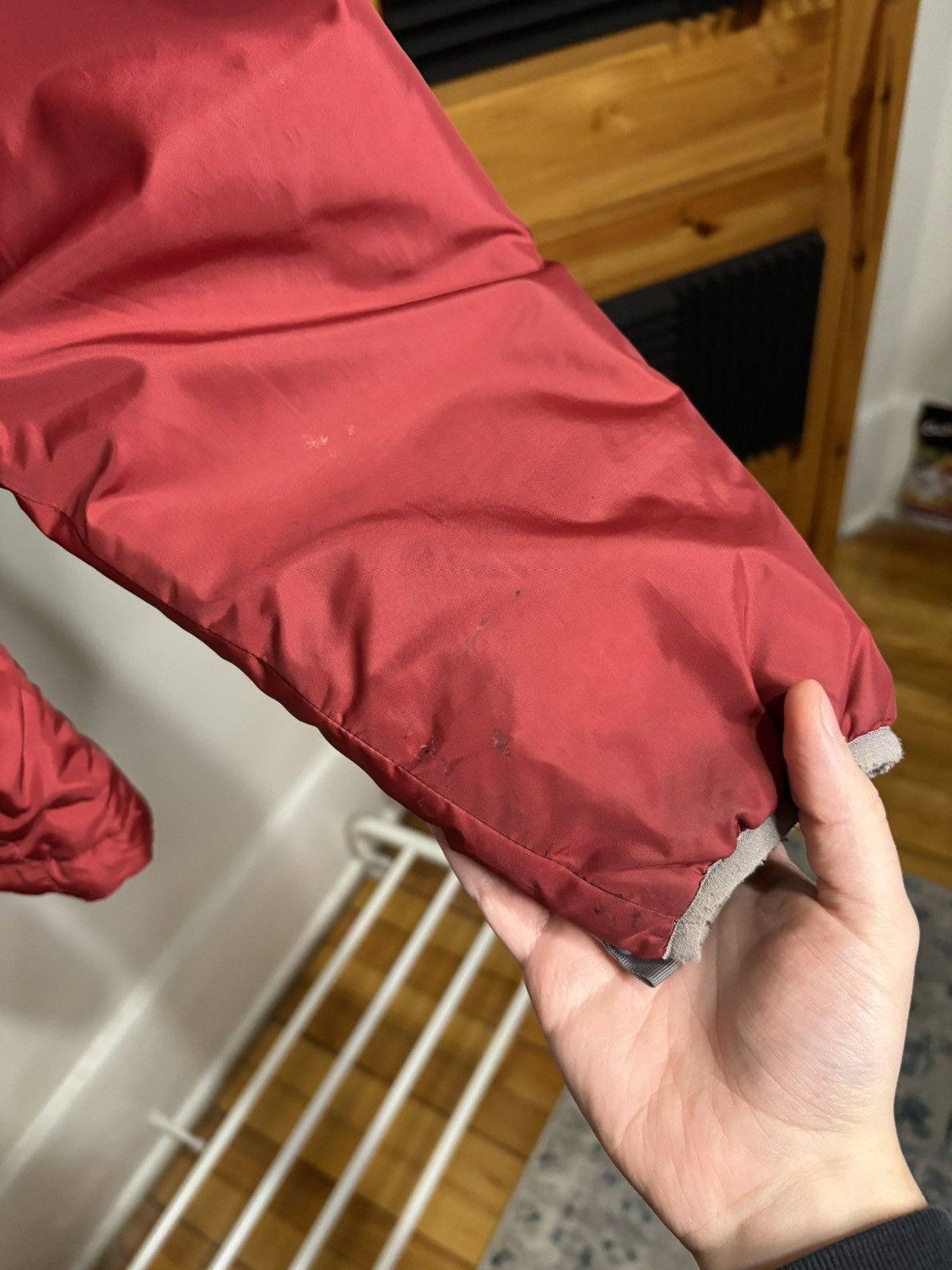 The North Face × Vintage Vintage The North Face Red Lightweight Zip-Up Jacket Size US M / EU 48-50 / 2 - 5 Thumbnail