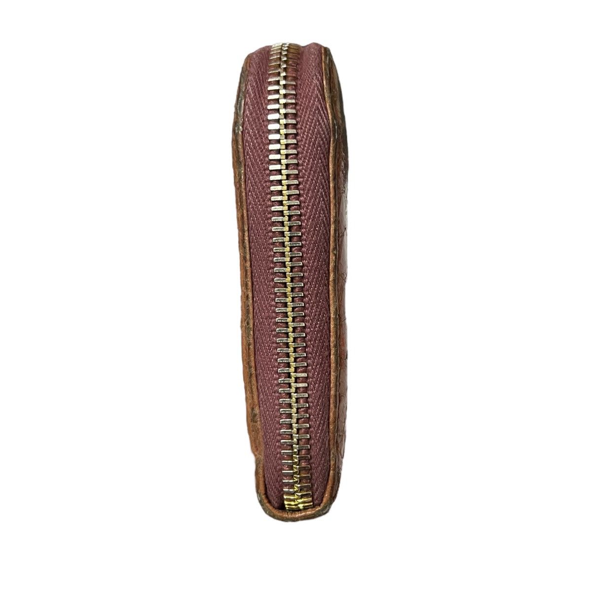 Miu Miu MIU MIU Long Wallet Zipper Crocodile Embossed Pattern Size ONE SIZE - 3 Thumbnail