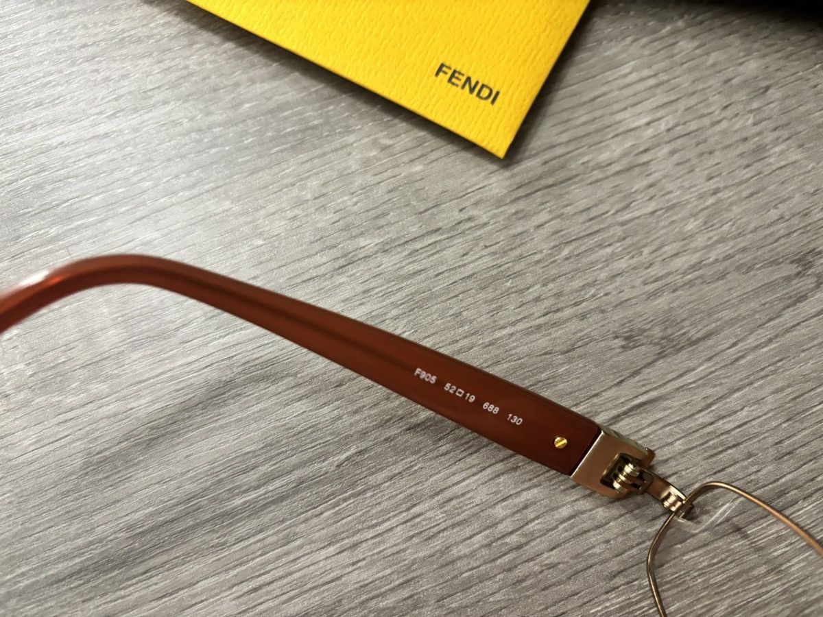 Fendi Fendi Rose gold glasses Size ONE SIZE - 3 Thumbnail