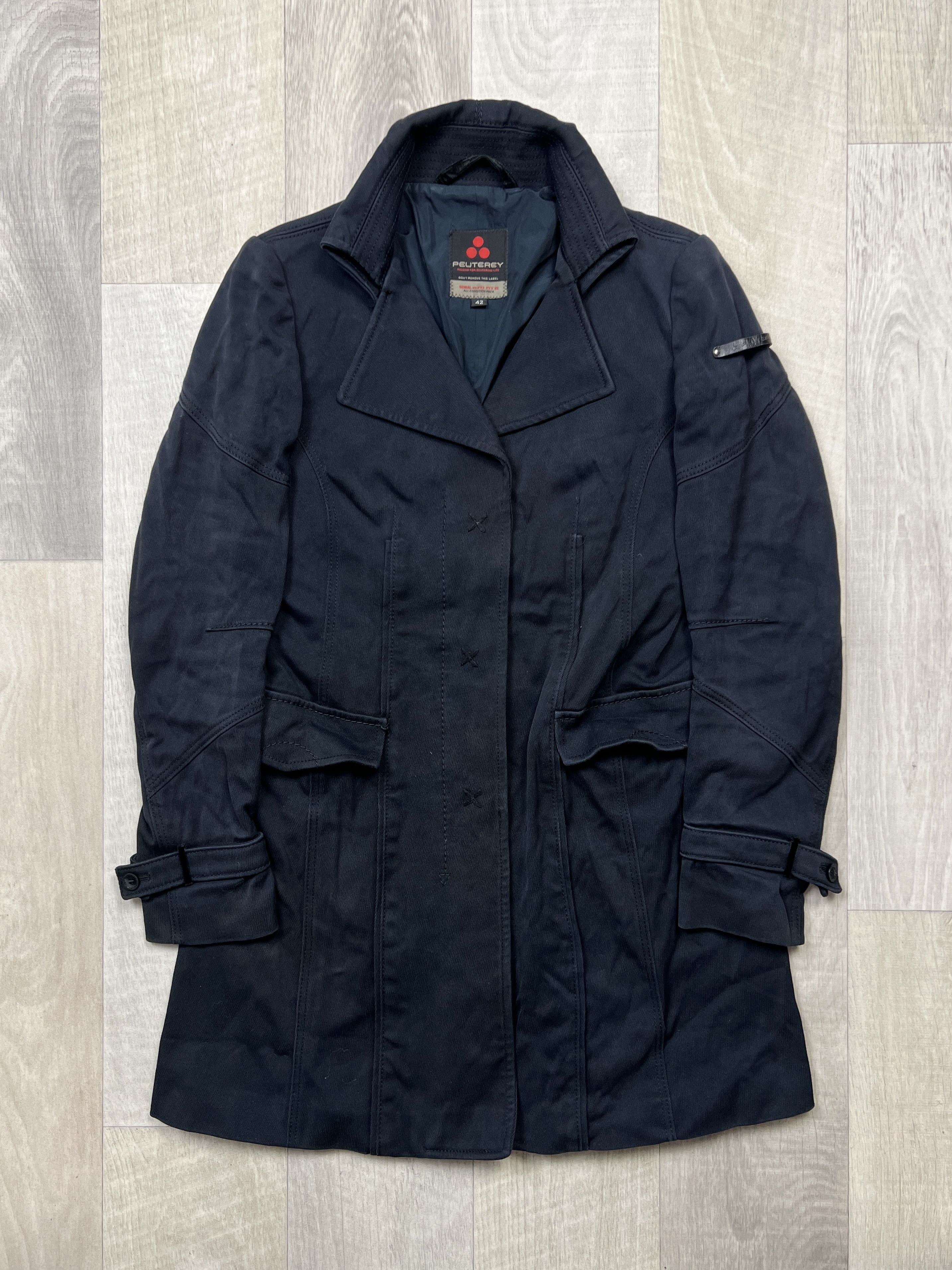 Peuterey Women’s Peuterey Single Breasted Coat size IT 42 (Y0275) Size M / US 6-8 / IT 42-44 - 1 Thumbnail