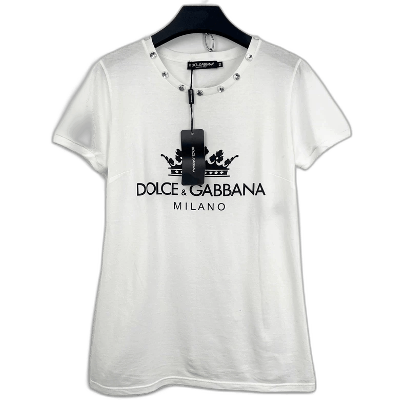 Dolce&Gabbana Short Sleeve Logo T-Shirt