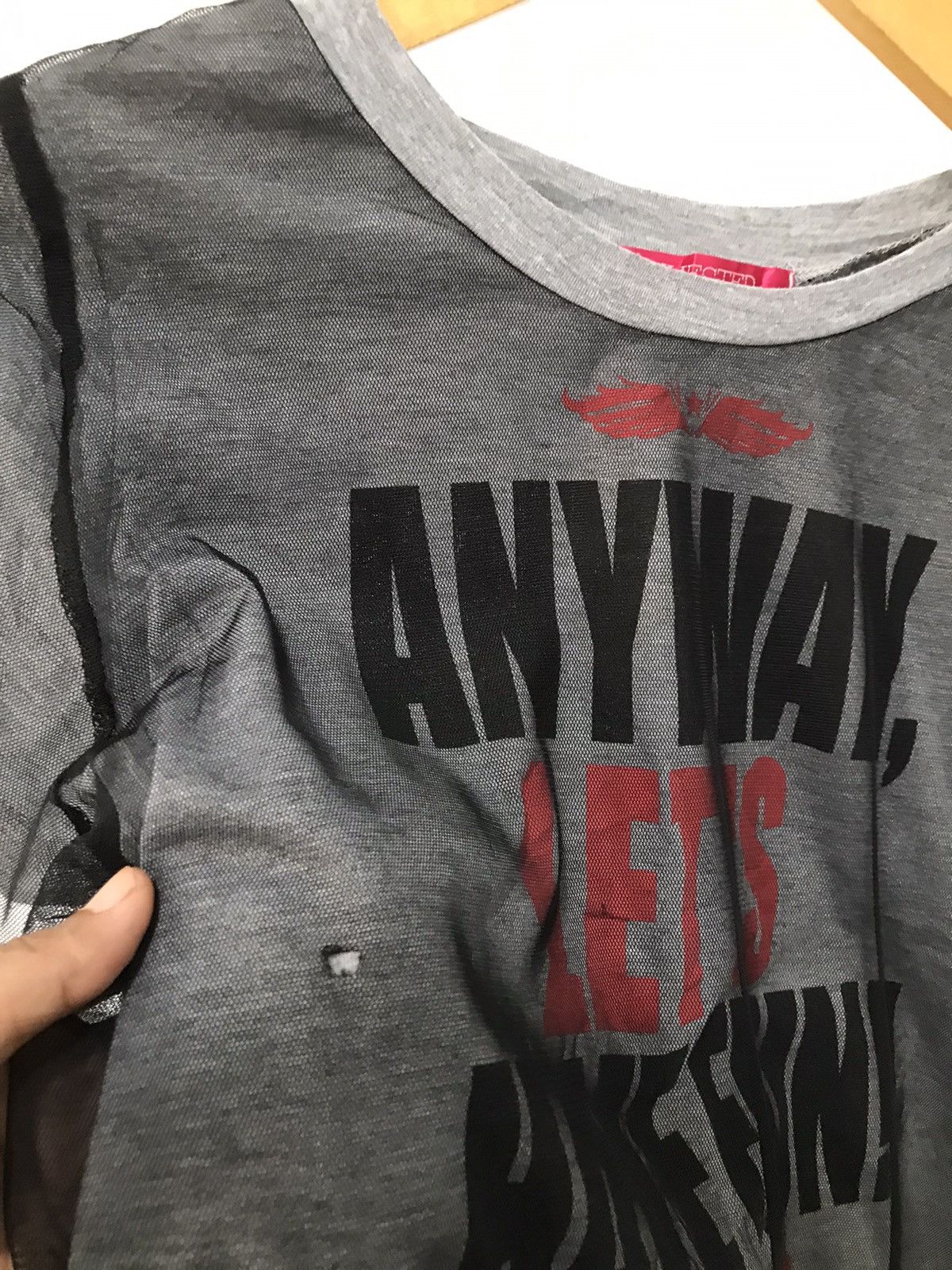 Japanese Brand Japanese Poem Anyway Lets Have Fun Double layer tshirt Size L / US 10 / IT 46 - 5 Thumbnail