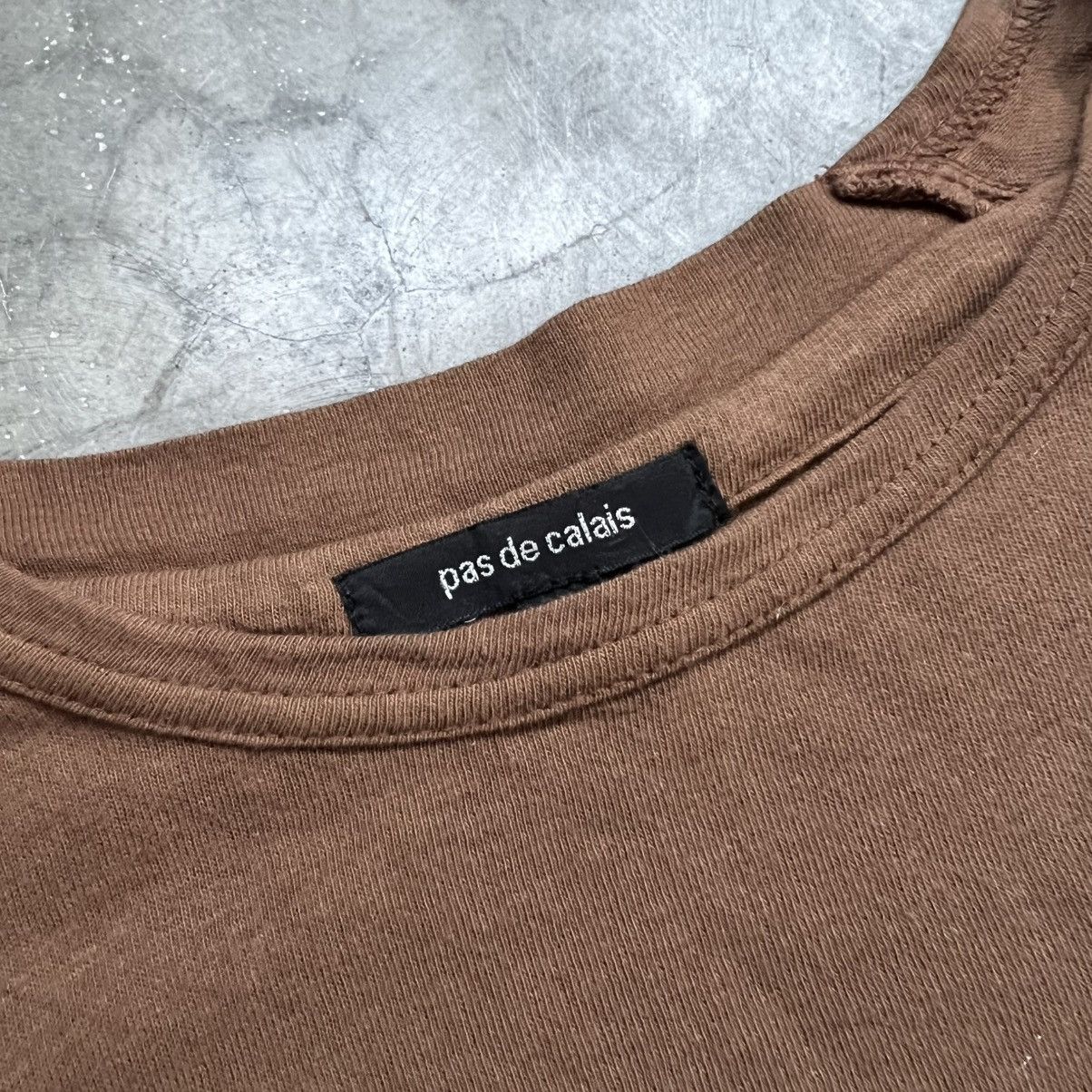 Pas de Calais Pas de Calais Japanese Curved Hem T-Shirt Size US L / EU 52-54 / 3 - 4 Thumbnail
