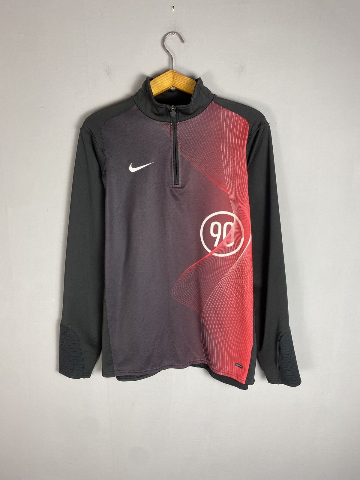 Nike × Vintage Vintage Nike 90 sweatshirt Size US L / EU 52-54 / 3 - 1 Thumbnail