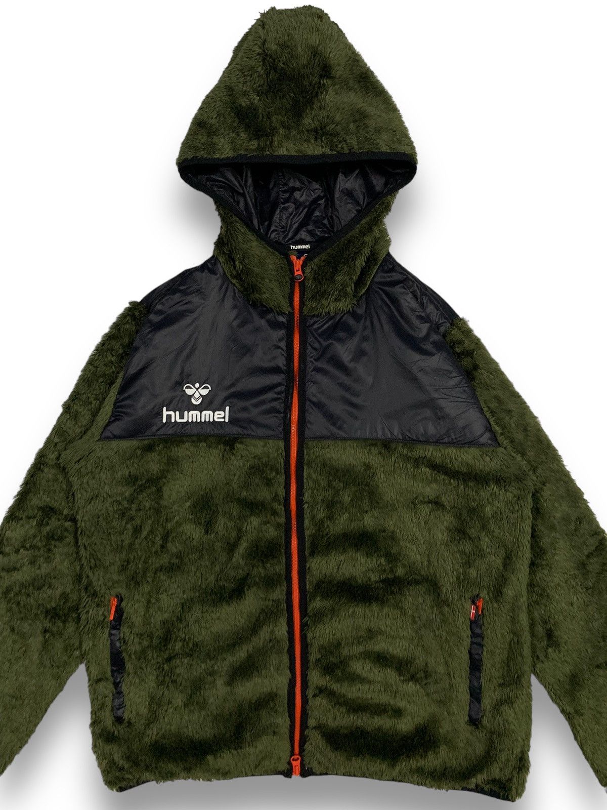 Hummel × Willy Chavarria Vintage Hummel Embroidered Logo Fleece Hooded Jacket Size US M / EU 48-50 / 2 - 4 Thumbnail