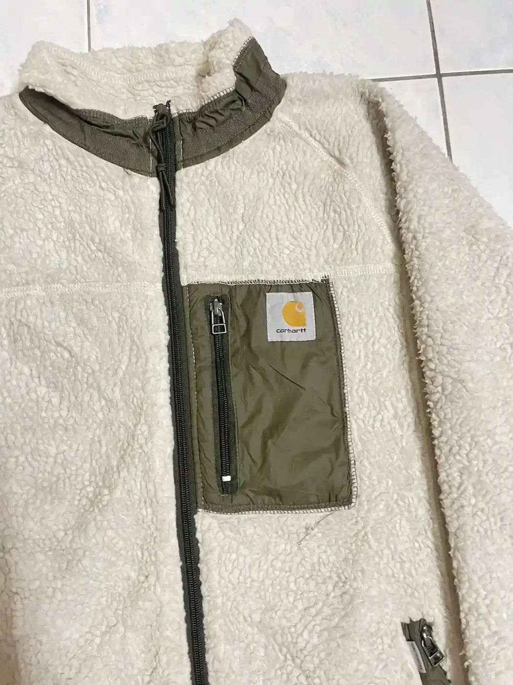 Carhartt Carhartt Work In Progress Retro Style Fleece Jacke Size US M / EU 48-50 / 2 - 4 Thumbnail