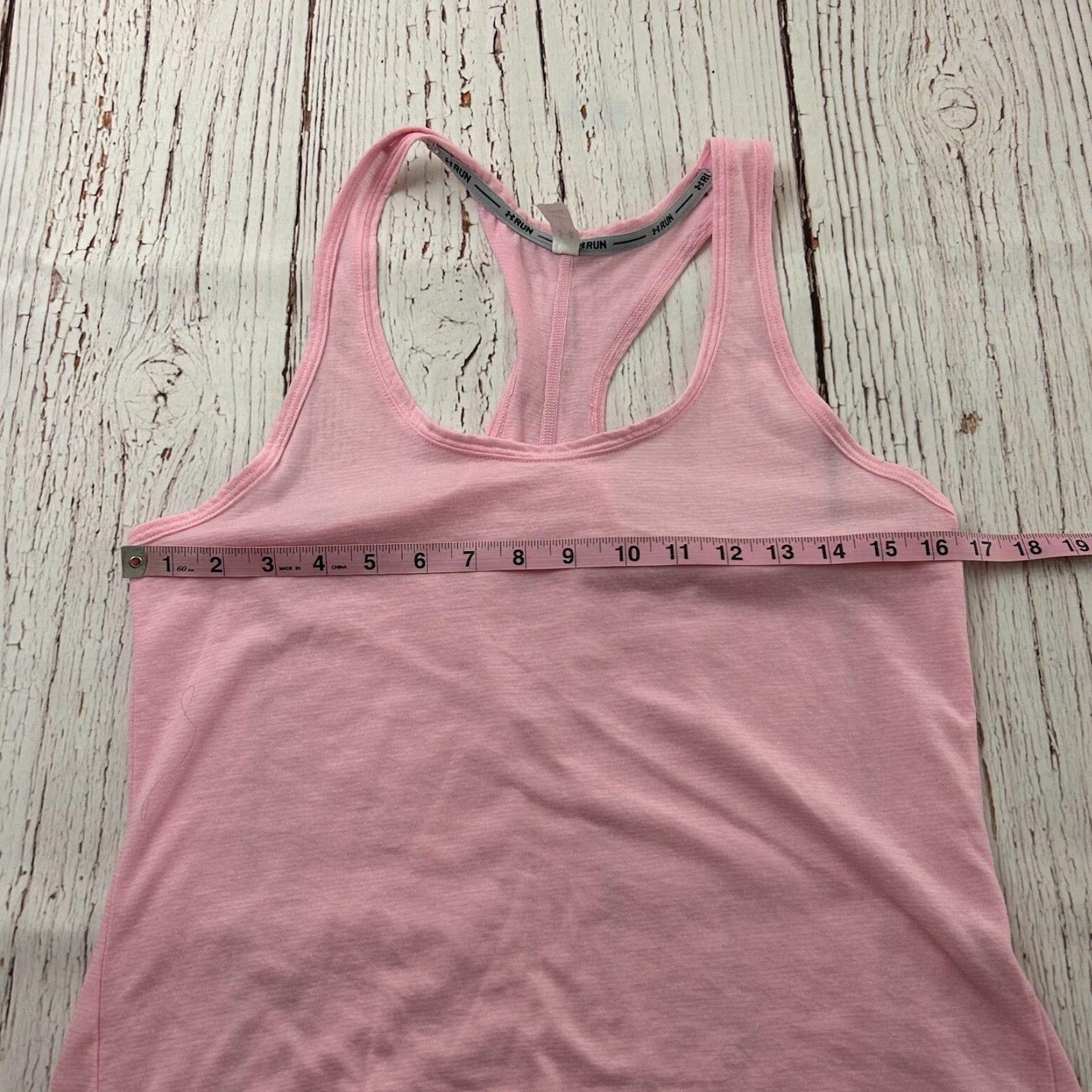 Under Armour Under Armour Heatgear Tank Top Racerback Sleeveless Women's M Pink Shirt Size M / US 6-8 / IT 42-44 - 5 Thumbnail