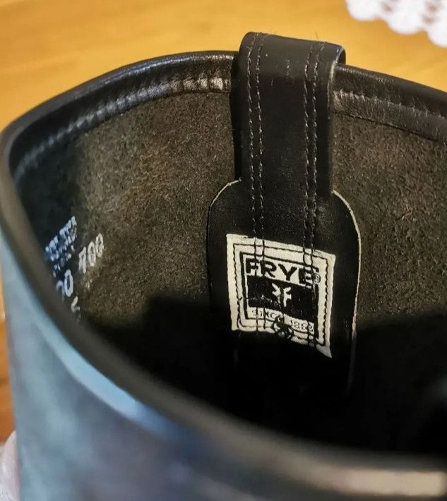 Frye Frye Harness Boots Black Leather Buckle Size US 9 / EU 42 - 6 Thumbnail