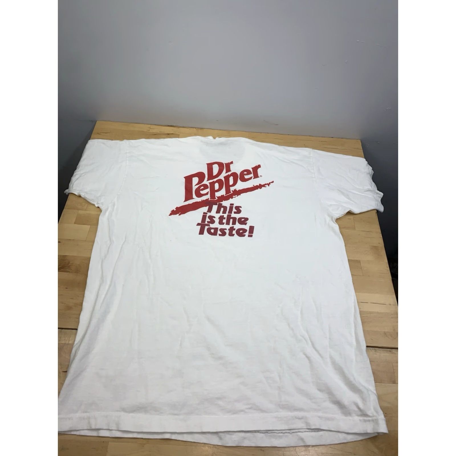 Fruit Of The Loom VINTAGE Dr. Pepper Promo Shirt Mens 2XL White This is the Taste! Y2K 11310 Shirt Mens 2XL White Dr. Pepper Promo Graphic Tee Fruit of the Loom Size US XXL / EU 58 / 5 - 7 Thumbnail