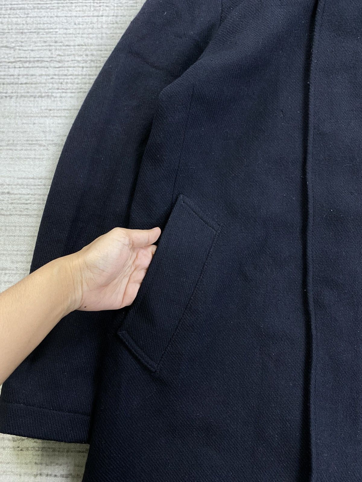 Zucca Vintage Issey Miyake Zucca Wool Hoodie Jacket Size US S / EU 44-46 / 1 - 7 Thumbnail