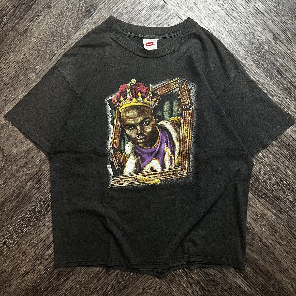 Vintage Nike Street Ball Art Basketball T-Shirt Barkley