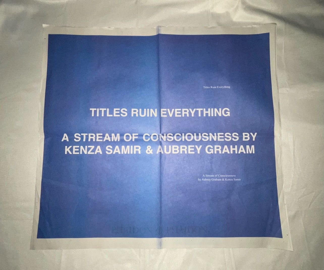 Drake Drake Titles Ruin Everything NYT Newspaper 6/24/23 10-PIECES Size ONE SIZE - 5 Thumbnail
