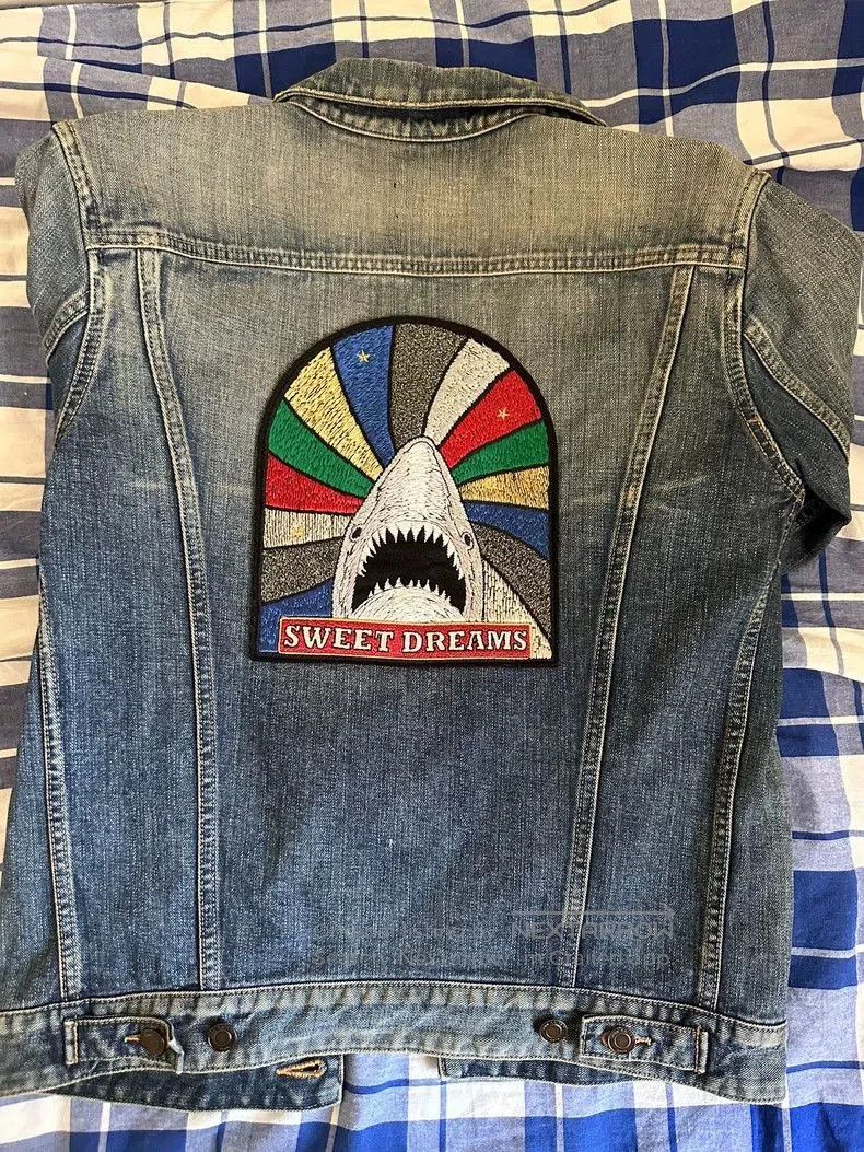 Saint Laurent Paris SAINT LAURENT Limited Shark Denim Jacket. Size US M / EU 48-50 / 2 - 1 Thumbnail