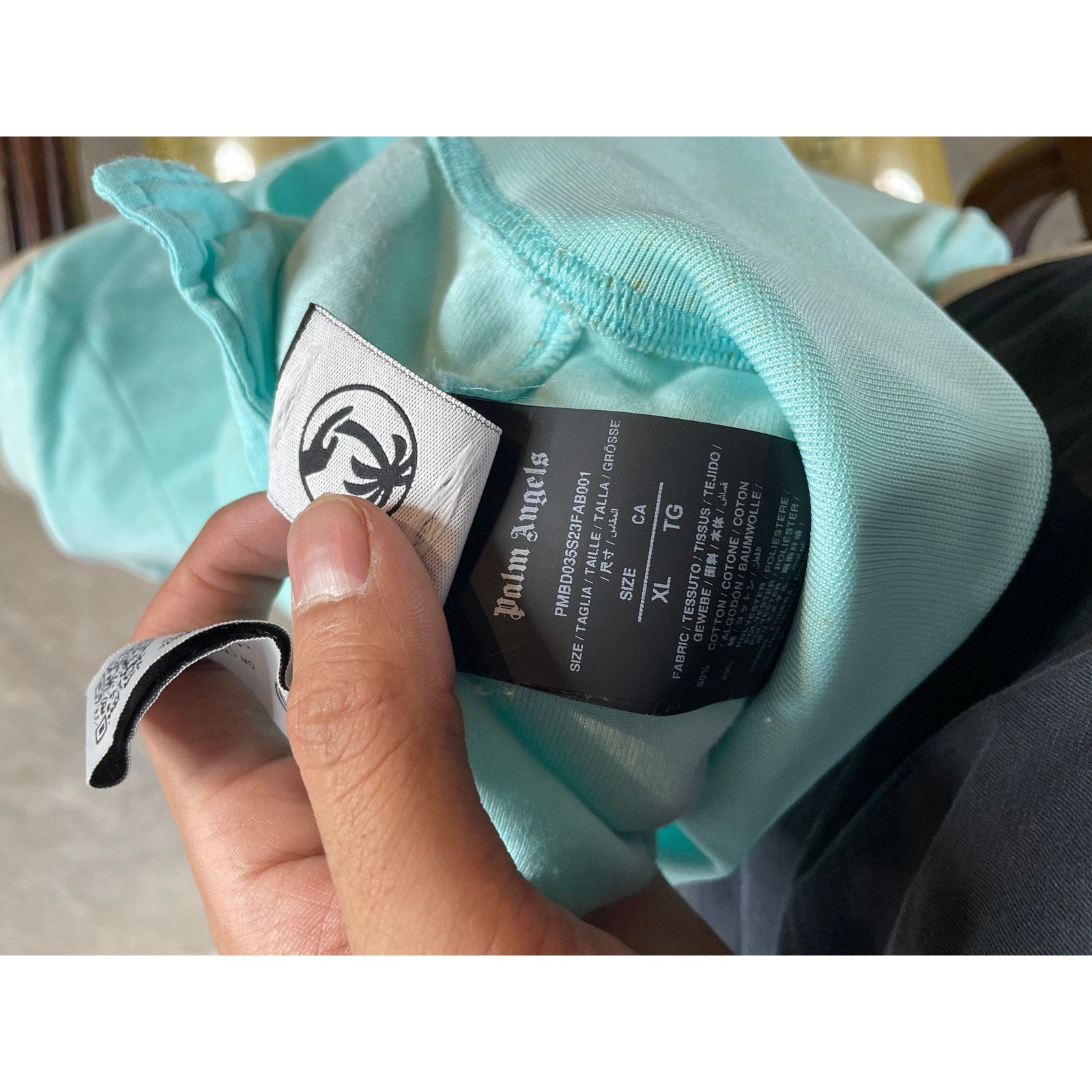 Palm Angels Palm Angels Track Suit Tiffany Blue Used XL Top L Bottoms Size US XL / EU 56 / 4 - 5 Thumbnail