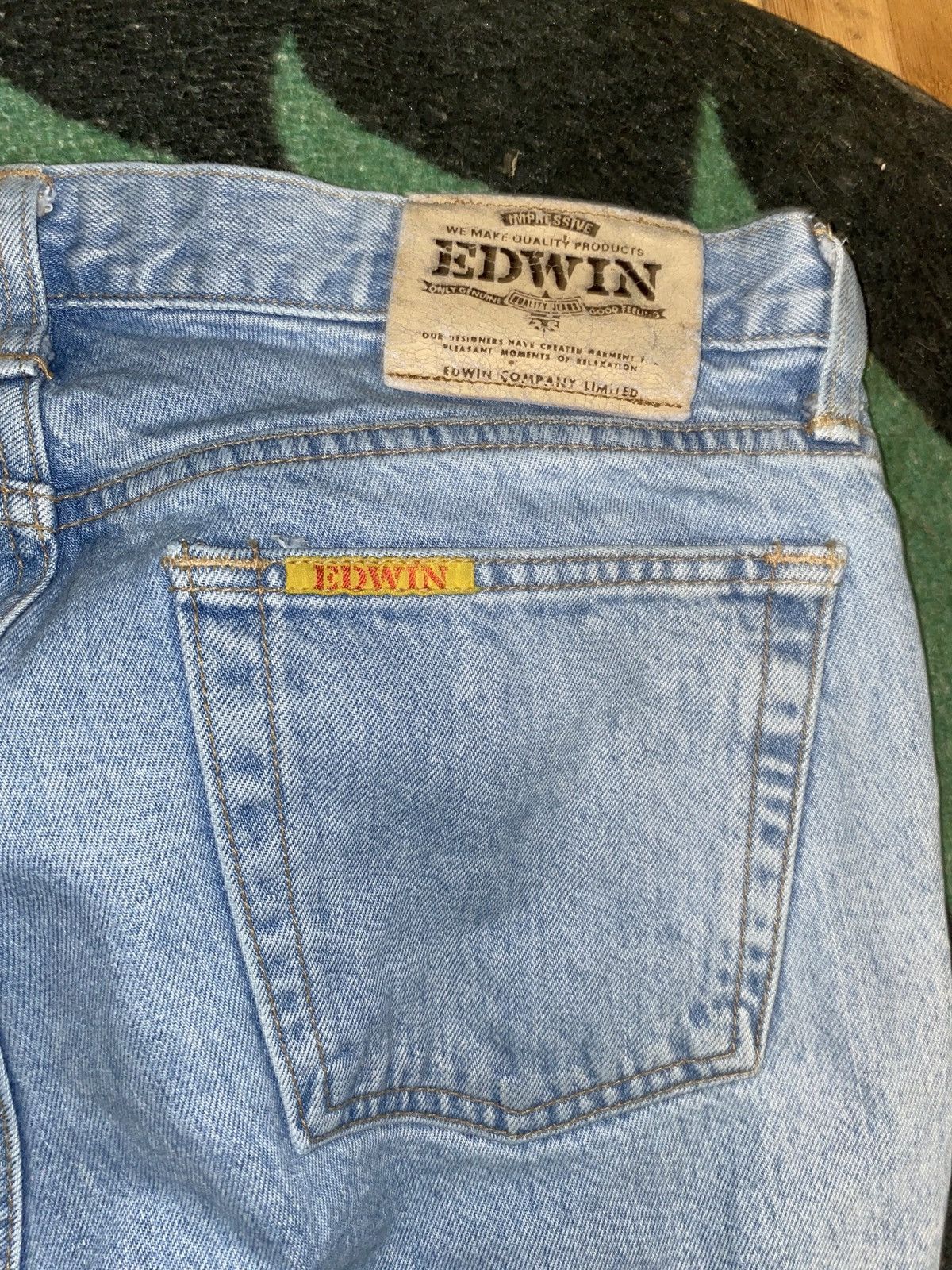 Carhartt Crazy Vintage Edwin Carhartt Style Jeans Size US 36 / EU 52 - 5 Thumbnail