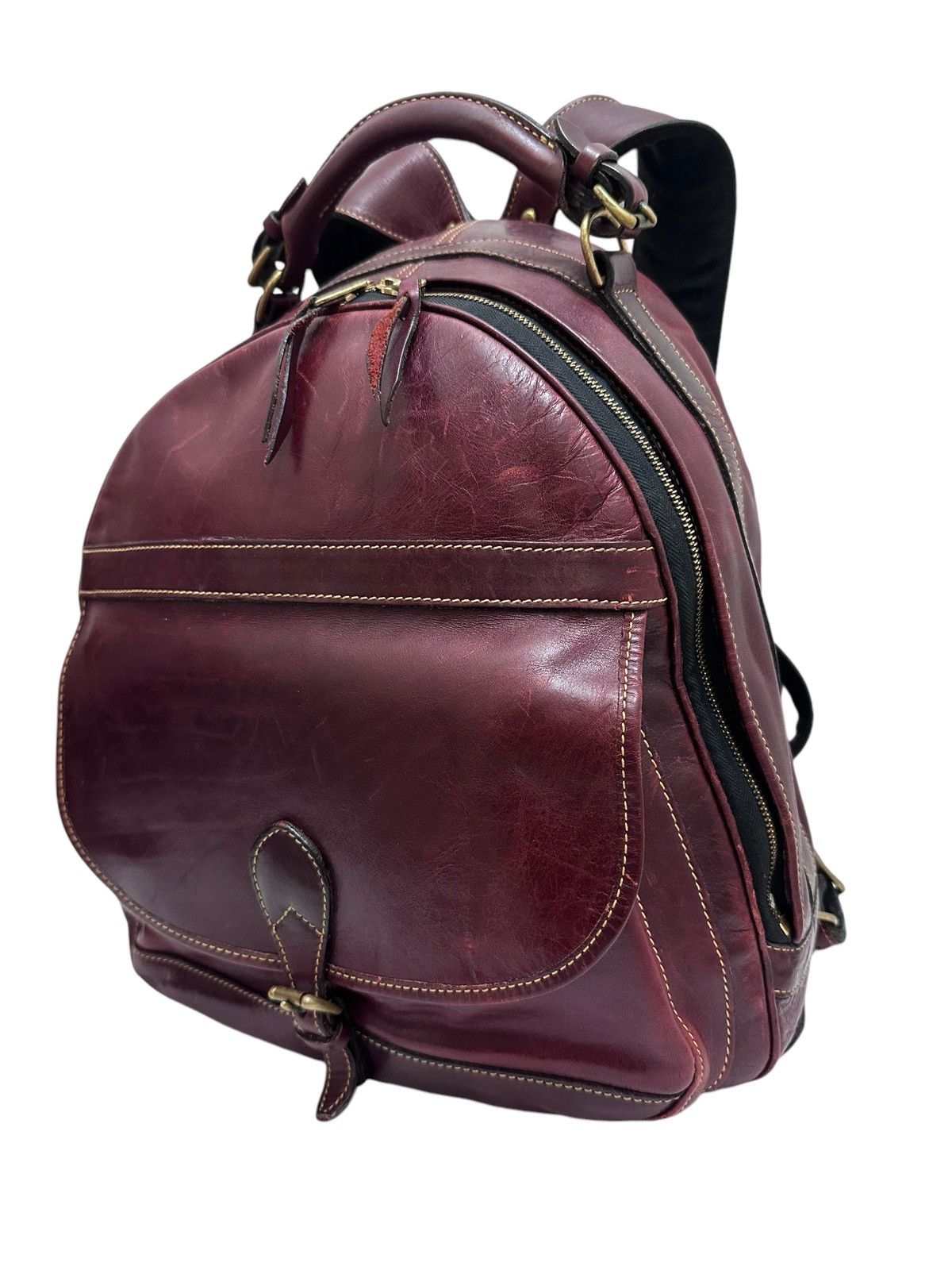 Filson RARE ‼️ Vintage Hand Made Holland Full Leather Backpack Size ONE SIZE - 1 Thumbnail