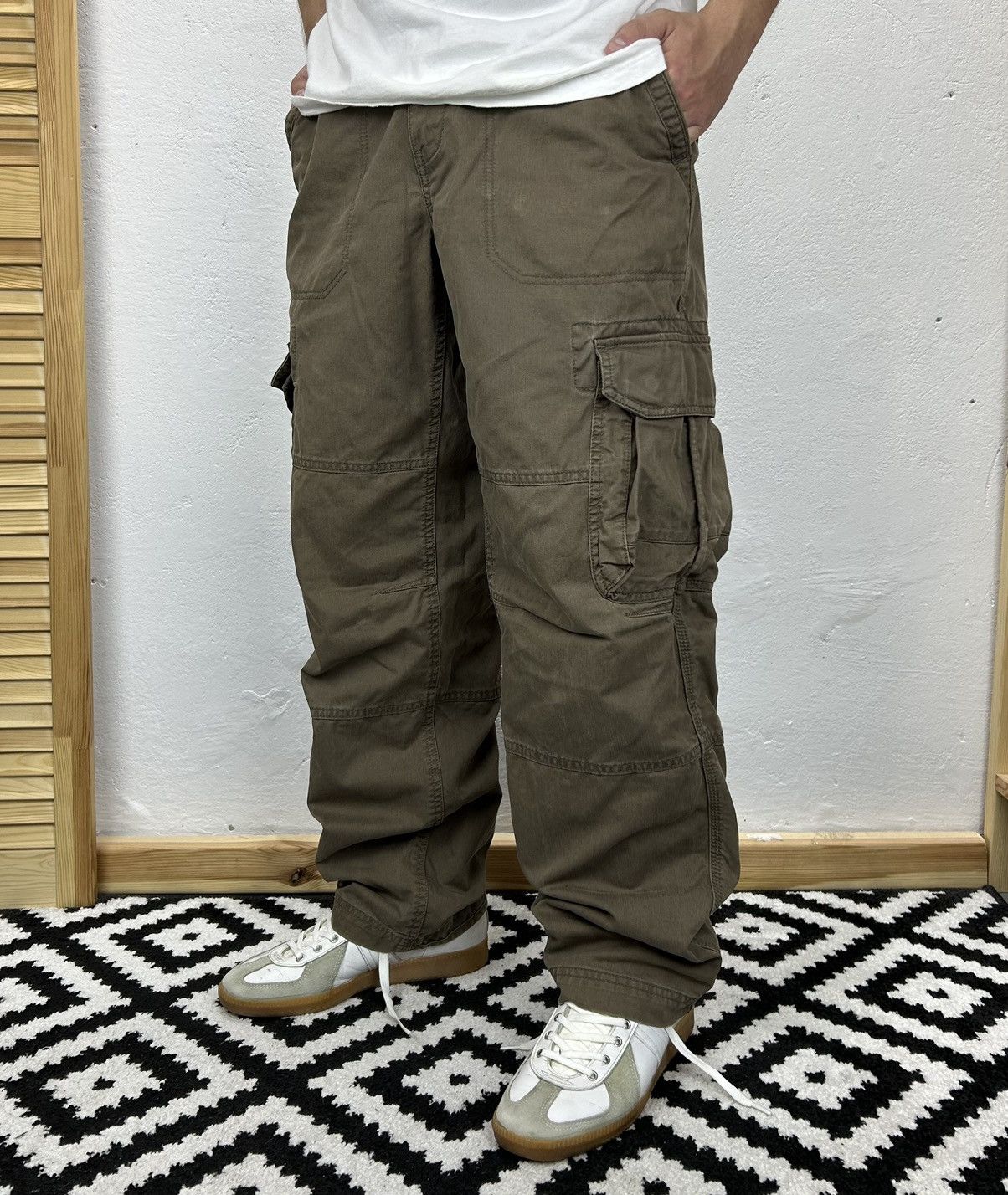 Vintage Vintage cargo pant size 34 Size US 34 / EU 50 - 1 Thumbnail