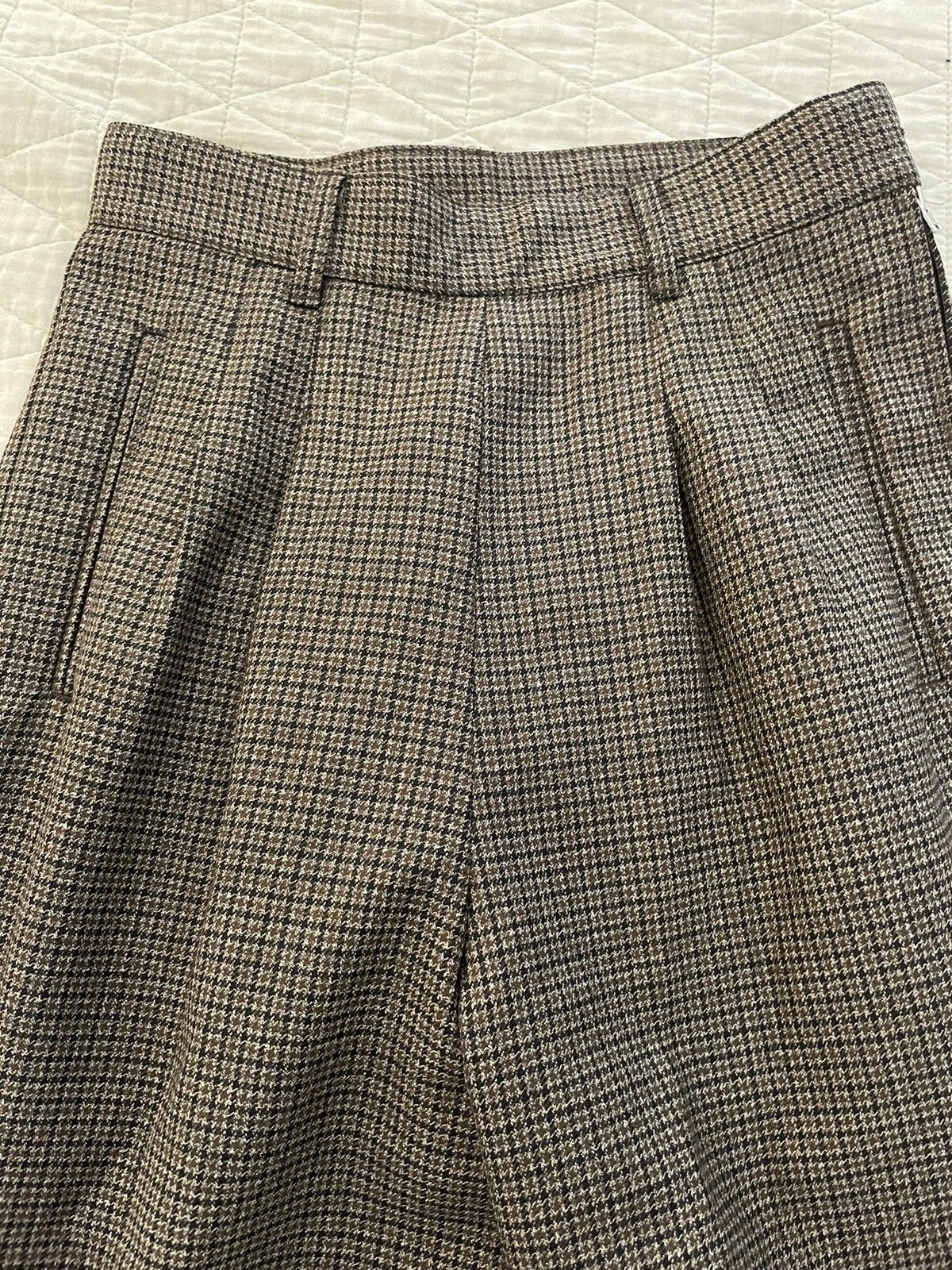Maison Margiela Wool Plaid Culottes Size 25" / US 0 / IT 36 - 6 Thumbnail