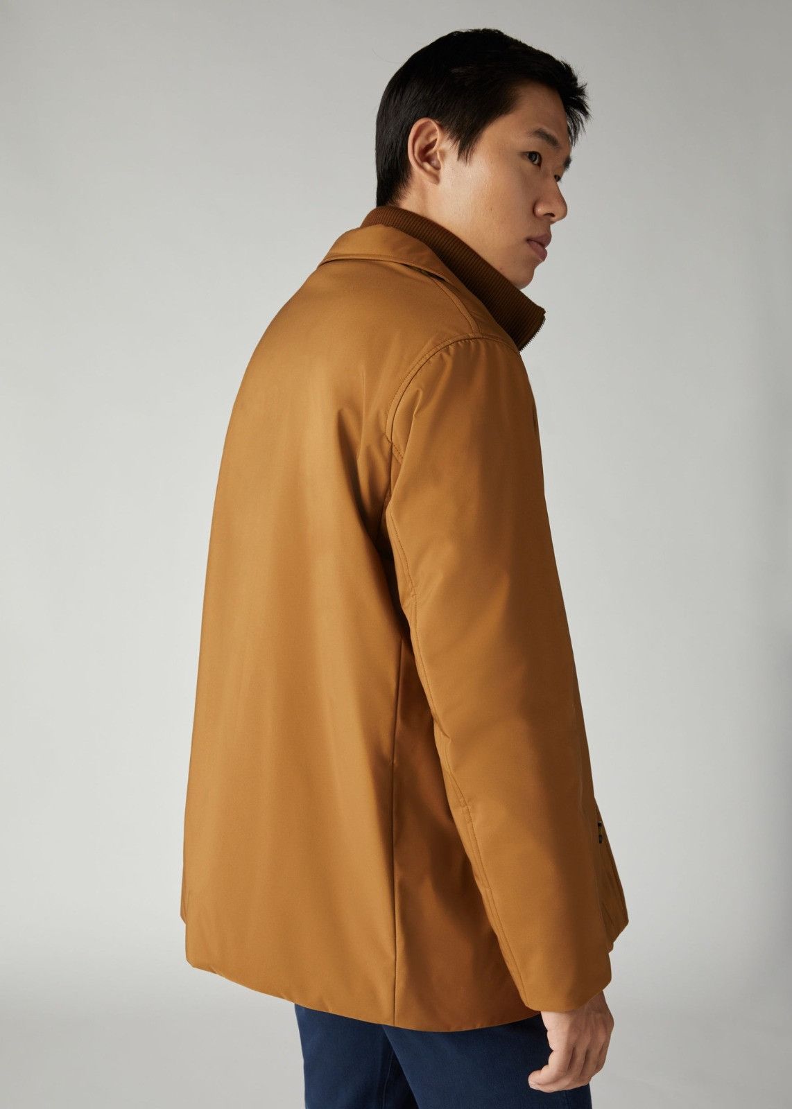 Loro Piana o1srvl11e1124 Ghibli WindWish Jacket in Camel Size US XL / EU 56 / 4 - 2 Thumbnail