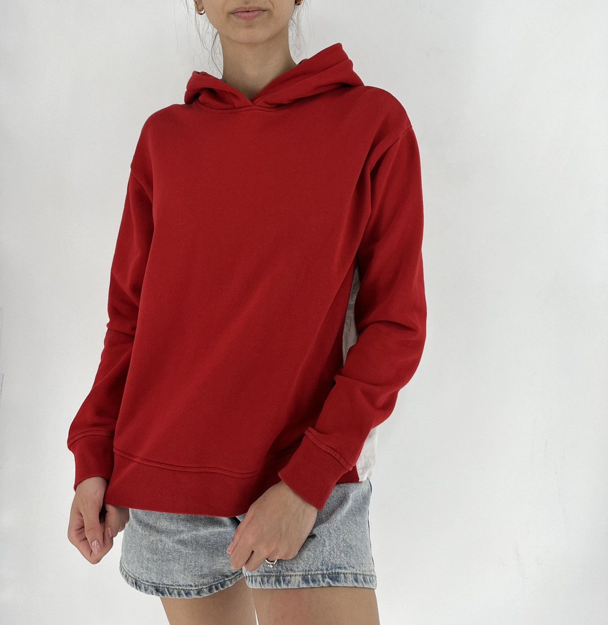 Karl Lagerfeld Woman’s Karl Lagerfeld Sweatshirt Ruffle Rad Hoodie W/Logo Size M / US 6-8 / IT 42-44 - 2 Thumbnail