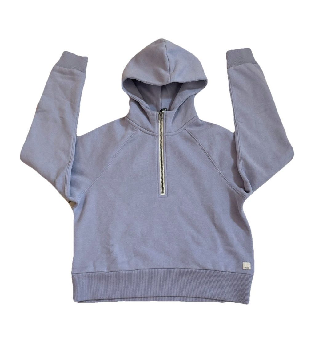 Vuori VUORI RESTORE HALF ZIP HOODIE LAVENDER MIST COLOR SIZE XS Size XS / US 0-2 / IT 36-38 - 1 Thumbnail