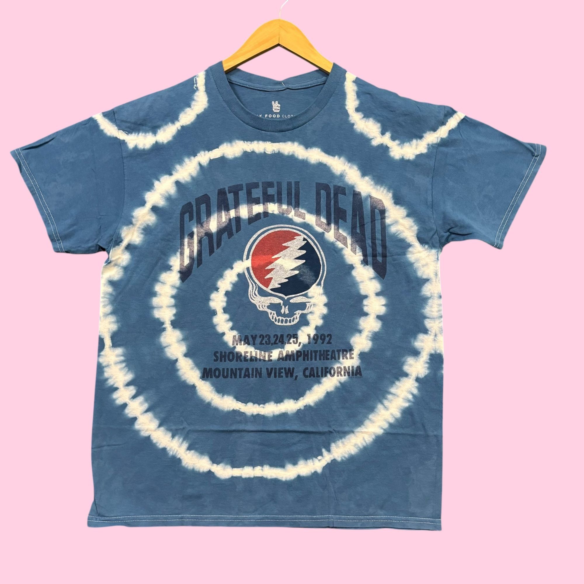 Grateful Dead Junk Food Clothing Grateful Dead 1992 Rock Band TieDye Tee M Size US M / EU 48-50 / 2 - 1 Thumbnail