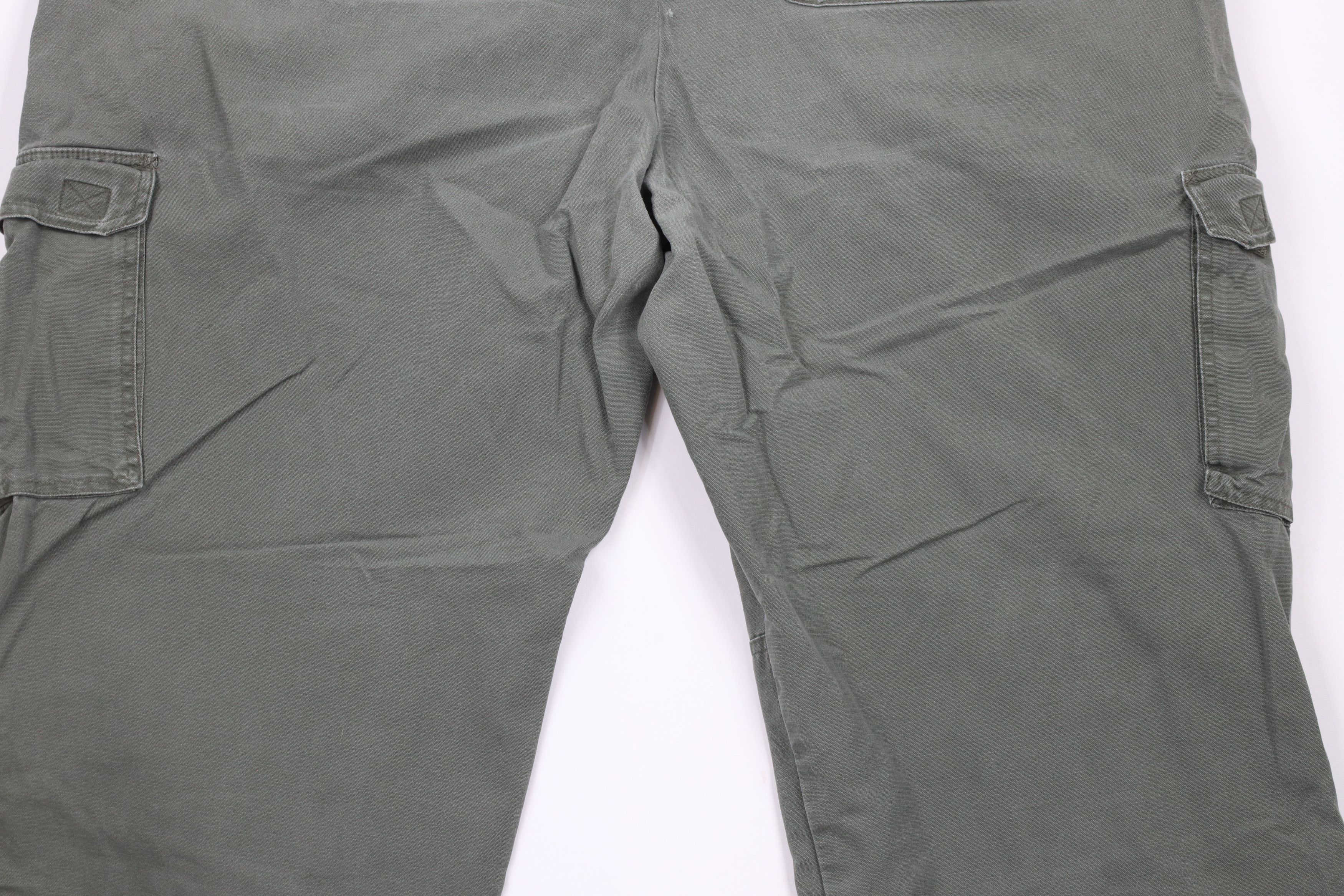 Cabelas × Vintage Vintage Cabelas Knee Wide Leg Canvas Cargo Pants Green Size US 44 / EU 60 - 11 Thumbnail