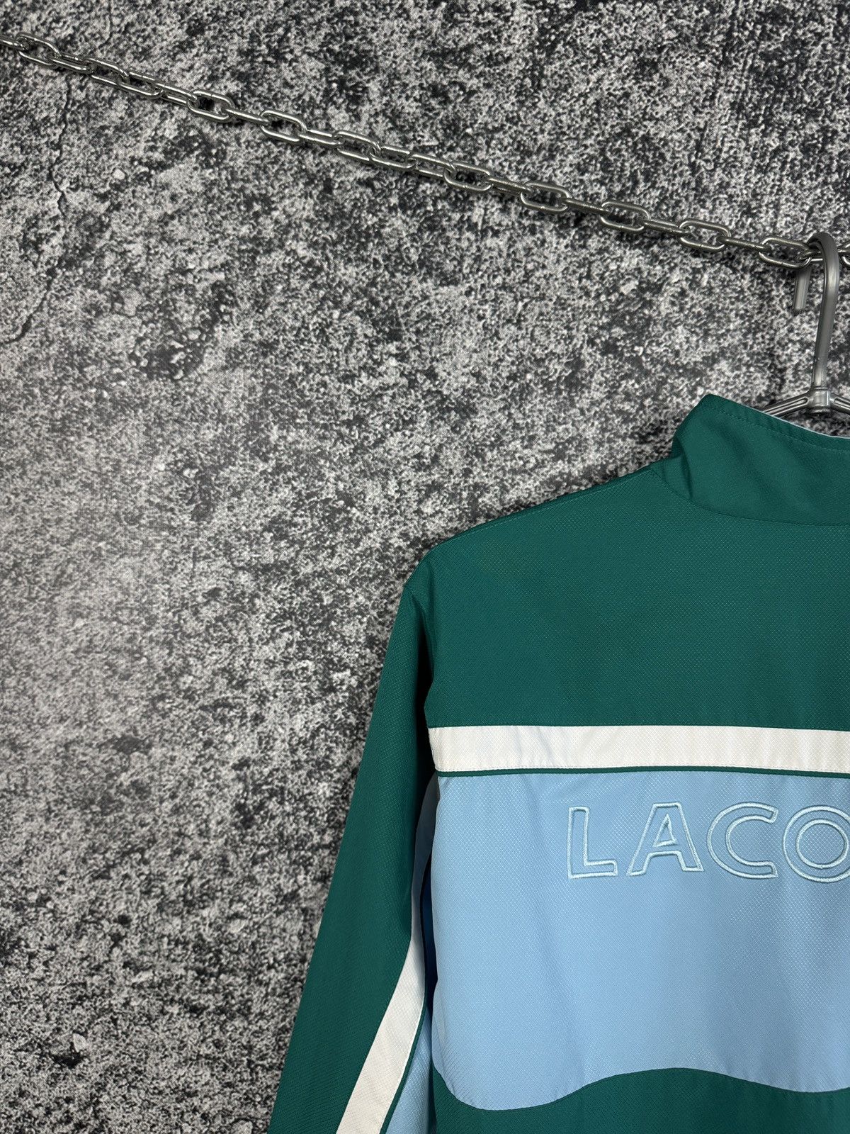 Lacoste Boys Lacoste Sport Zip Up Track Jacket Vintage Kids 158cm Size US XXS / EU 40 - 13 Thumbnail