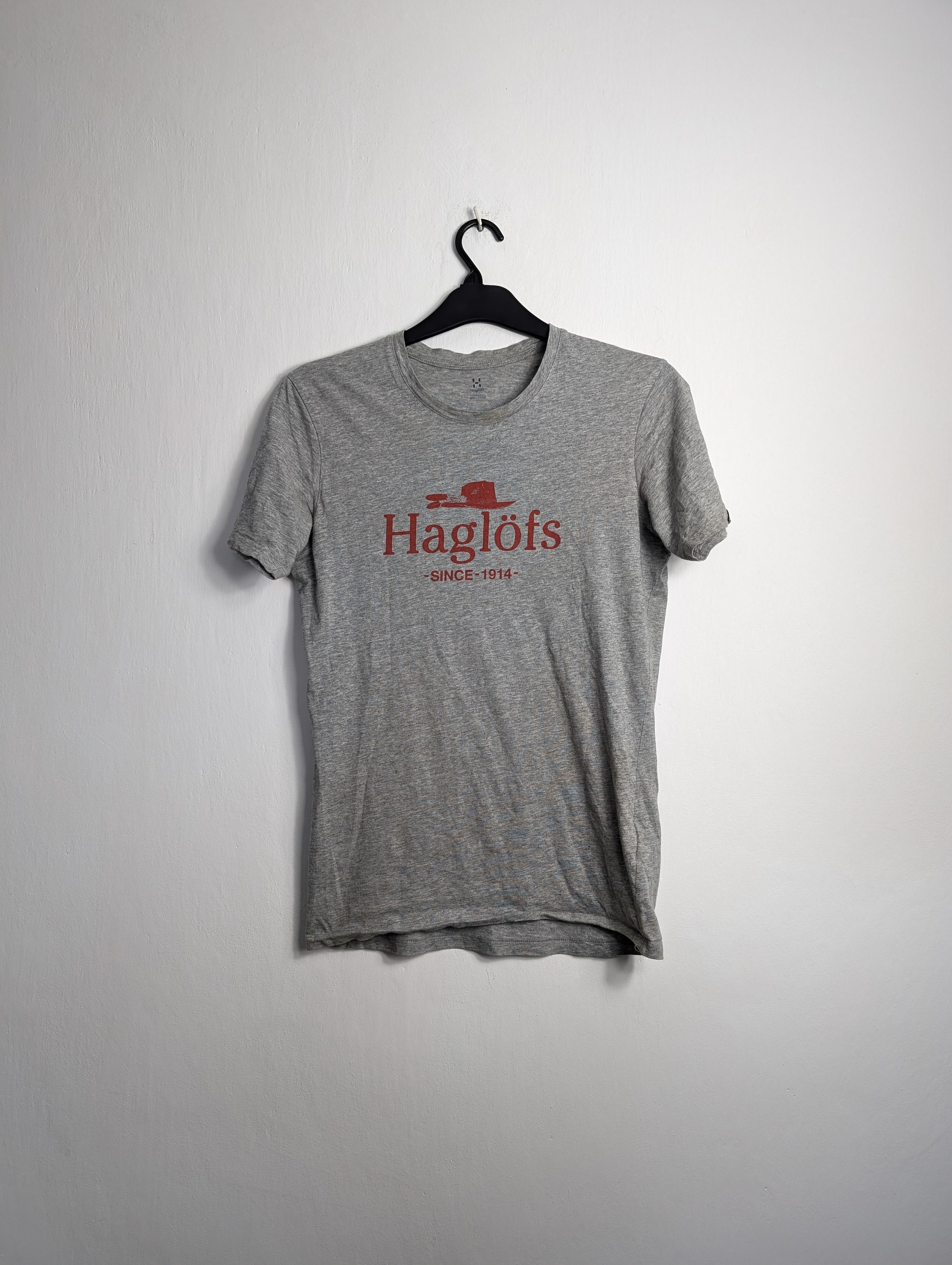 Haglofs Haglöfs Casual T-Shirt Grey Melange Logo Tee Size US S / EU 44-46 / 1 - 1 Thumbnail