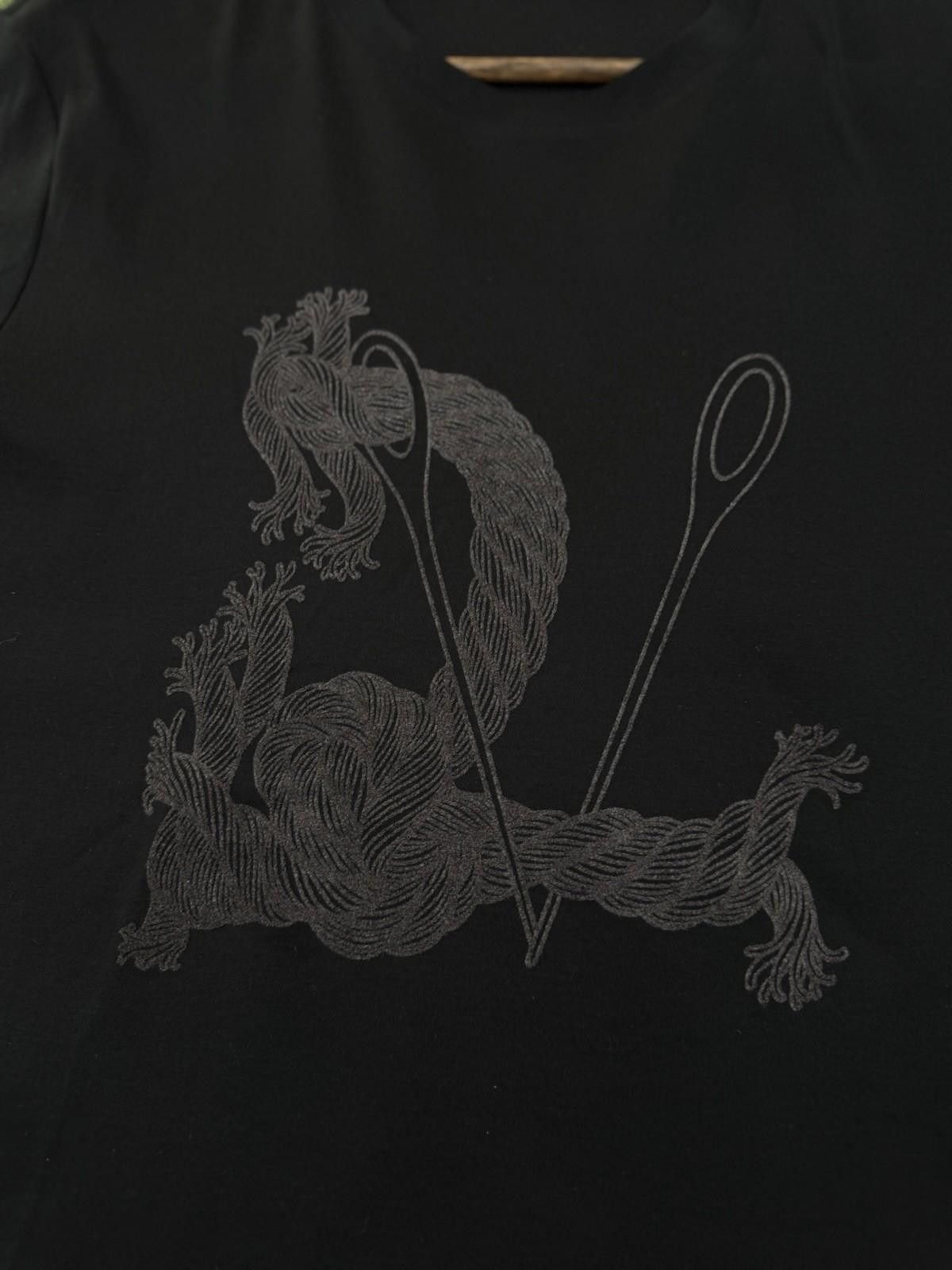 Louis Vuitton LOUIS VUITTON T-Shirt LV Tee Cotton Black Men’s Size Large Size US L / EU 52-54 / 3 - 11 Thumbnail