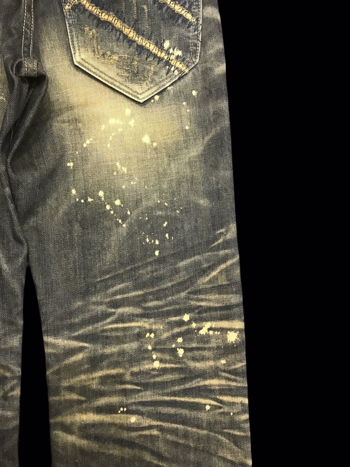 Seditionaries 💥DENIM ART💥SDS SEDITIONARIES ART DISTRESSED DENIM F264 Size US 30 / EU 46 - 13 Thumbnail