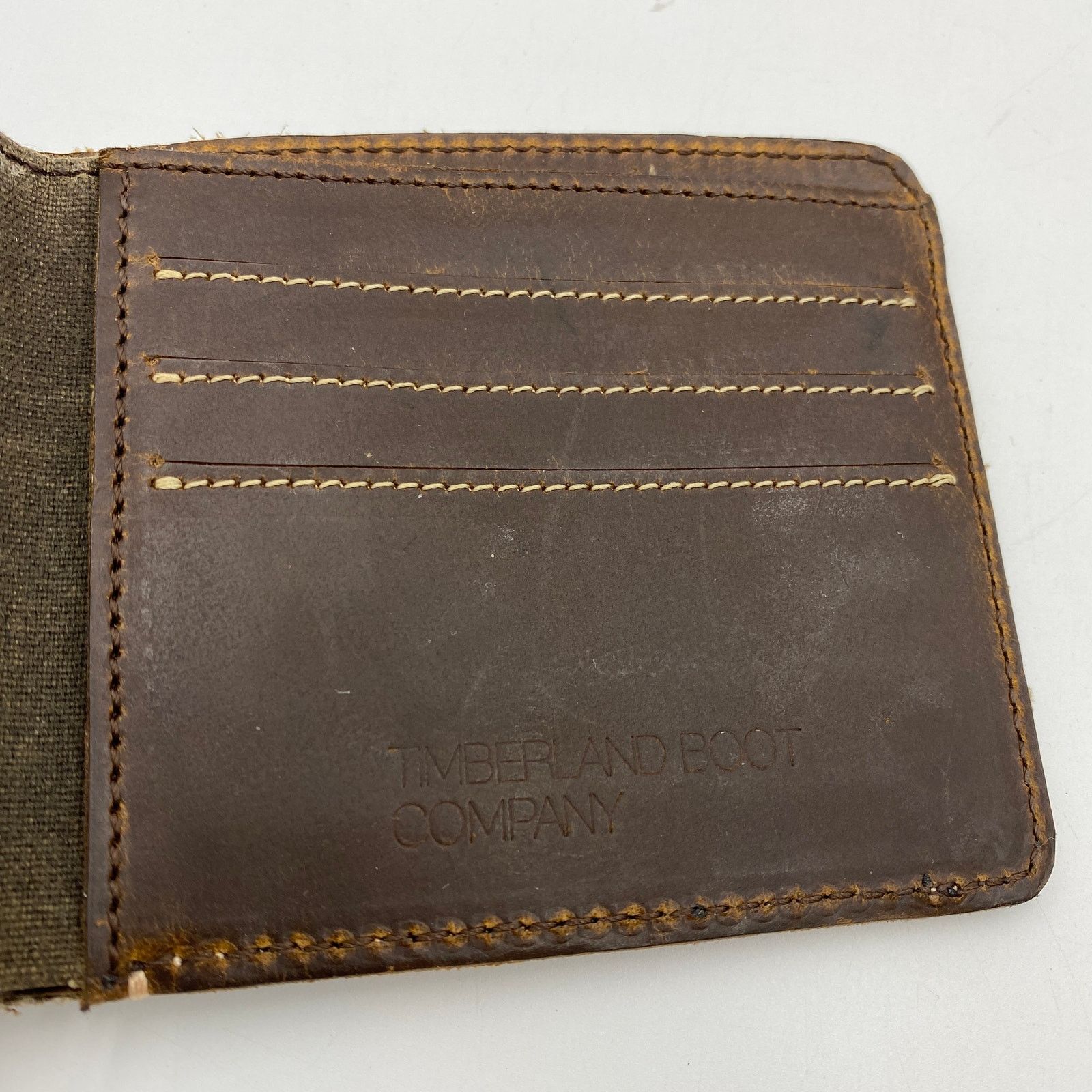 Timberland Timberland Wallet Horween Leather Men's Brown Bifold Size ONE SIZE - 3 Thumbnail